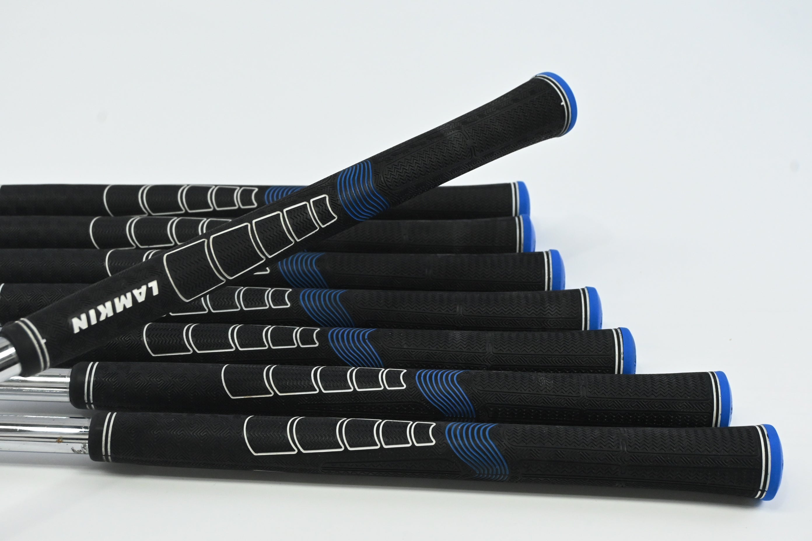 Ping G400 Irons / 4-PW+UW / Green Dot / Stiff Flex Ping AWT 2.0 Shafts