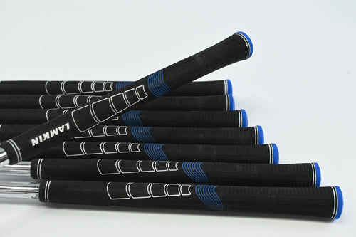 Ping G400 Irons / 4-PW+UW / Green Dot / Stiff Flex Ping AWT 2.0 Shafts