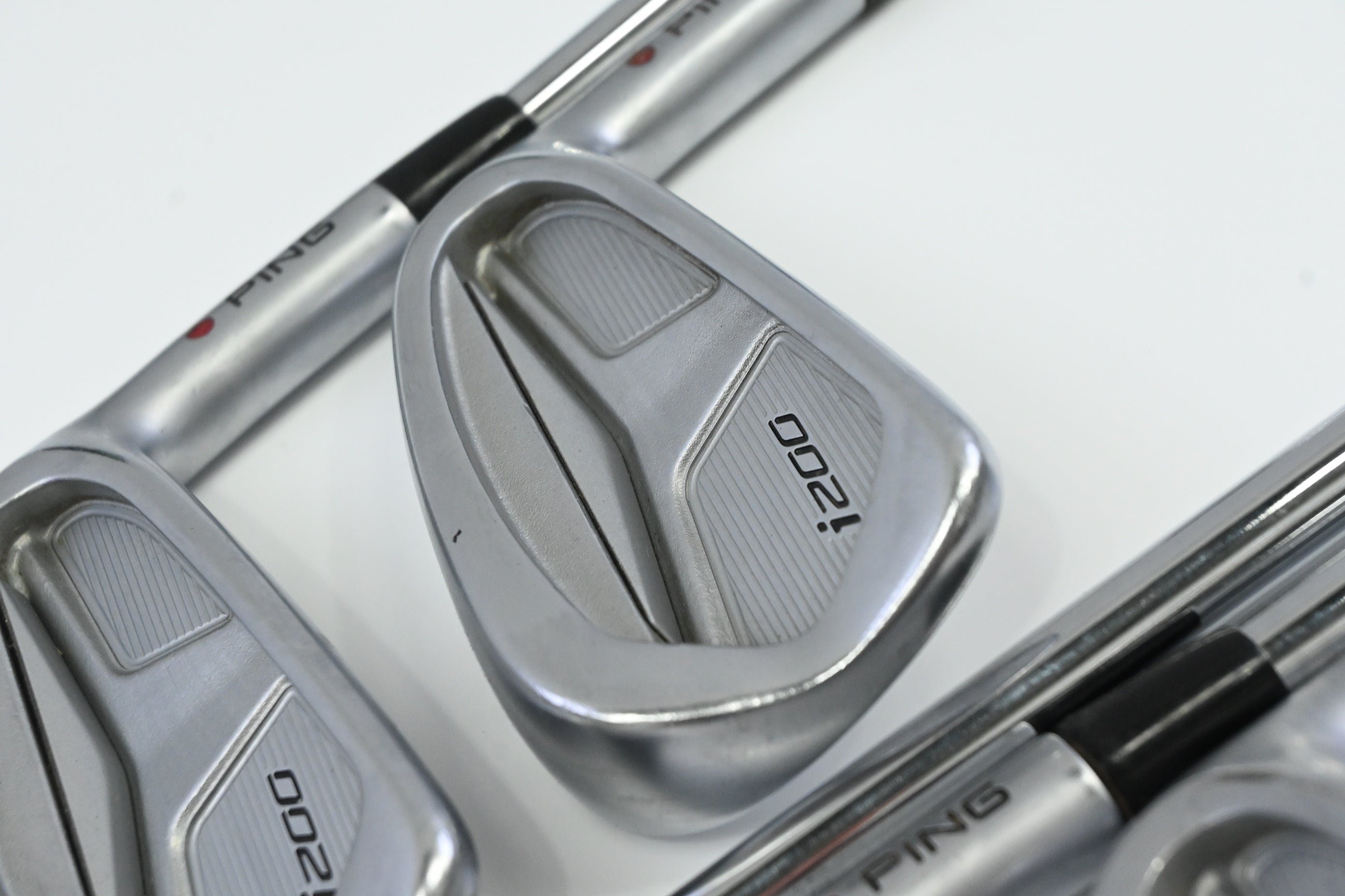 Ping i200 Irons / 5-9 / Red Dot / Stiff Flex KBS Tour 120 Shafts
