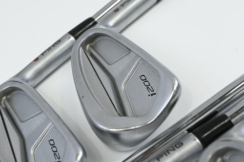 Ping i200 Irons / 5-9 / Red Dot / Stiff Flex KBS Tour 120 Shafts
