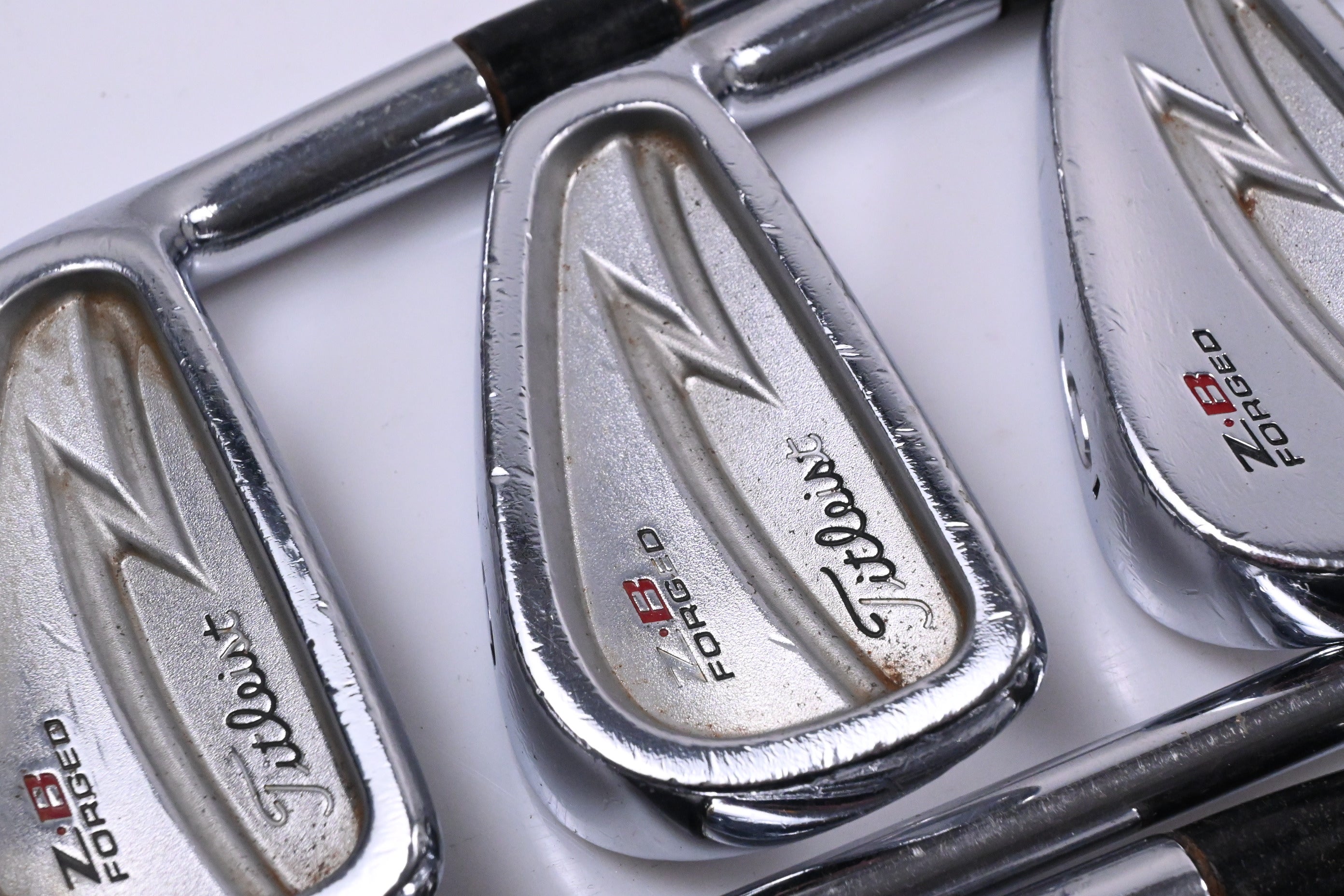 Titleist ZB Forged Irons / 4-PW / Stiff Flex Steel Shafts