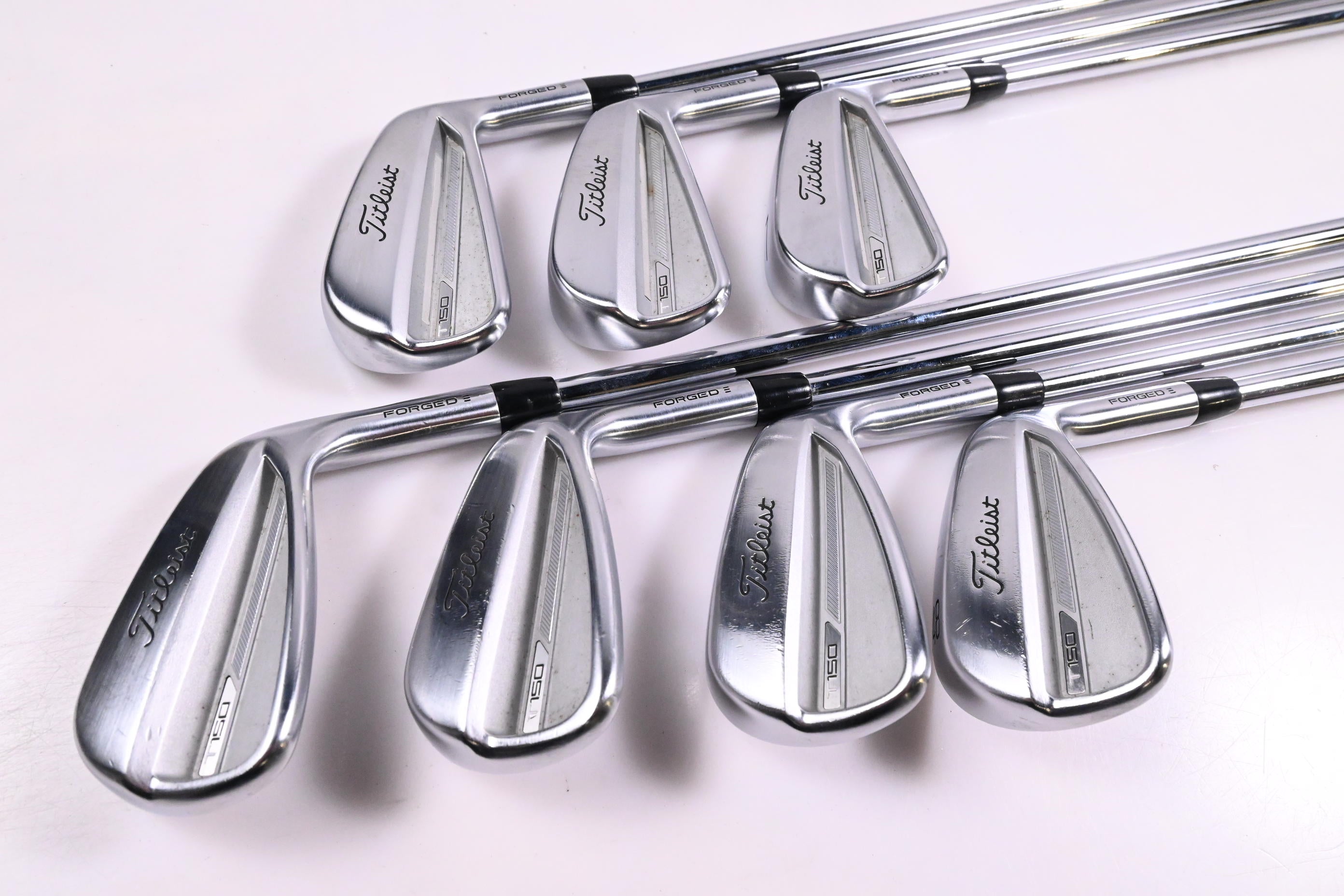Titleist T150 2023 Irons / 5-PW+48° / Regular Flex Project X LZ 115 Shafts