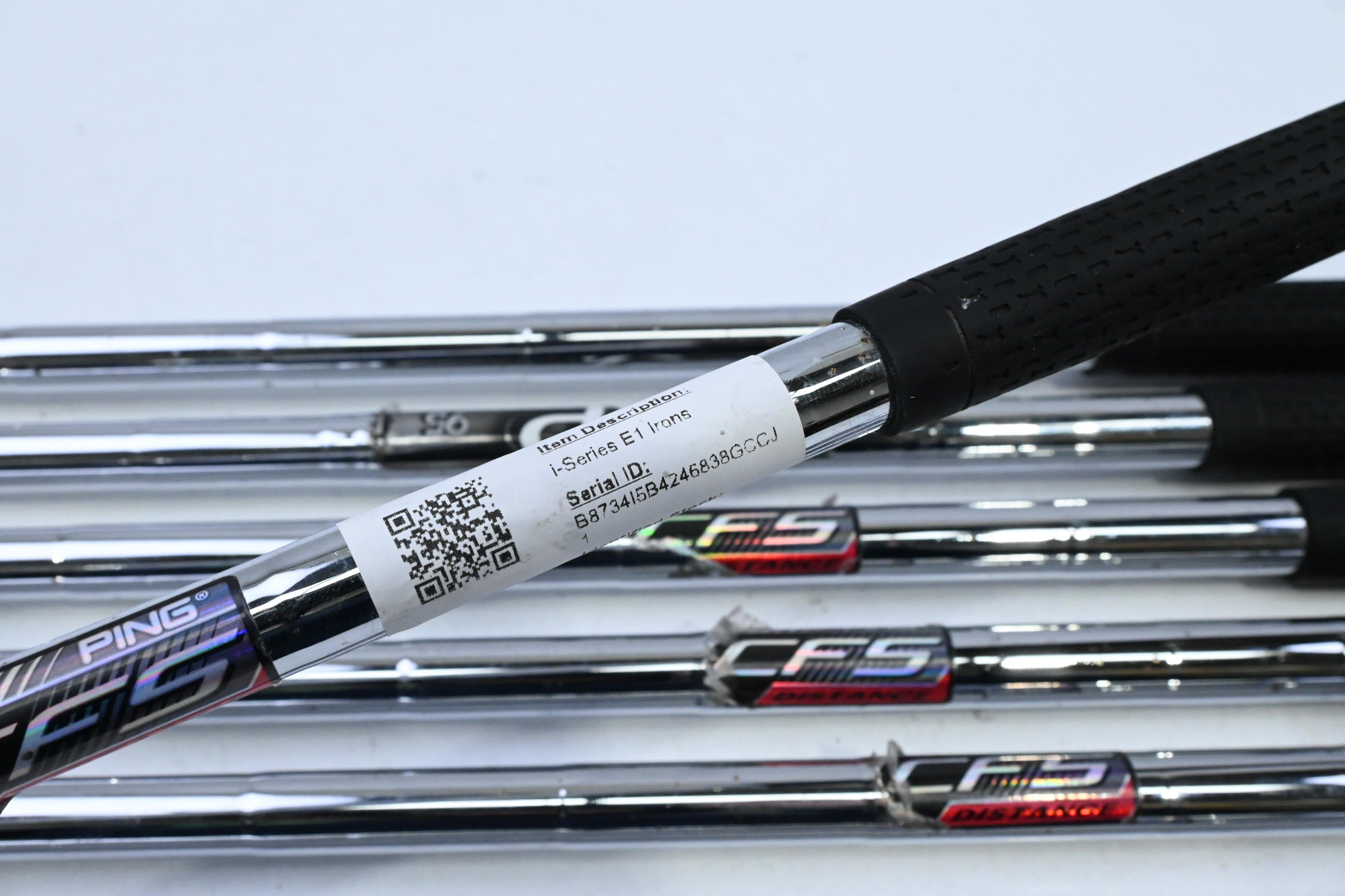 Ping i-Series E1 Irons / 4-PW / Yellow Dot / X-Flex Ping CFS Distance Shafts