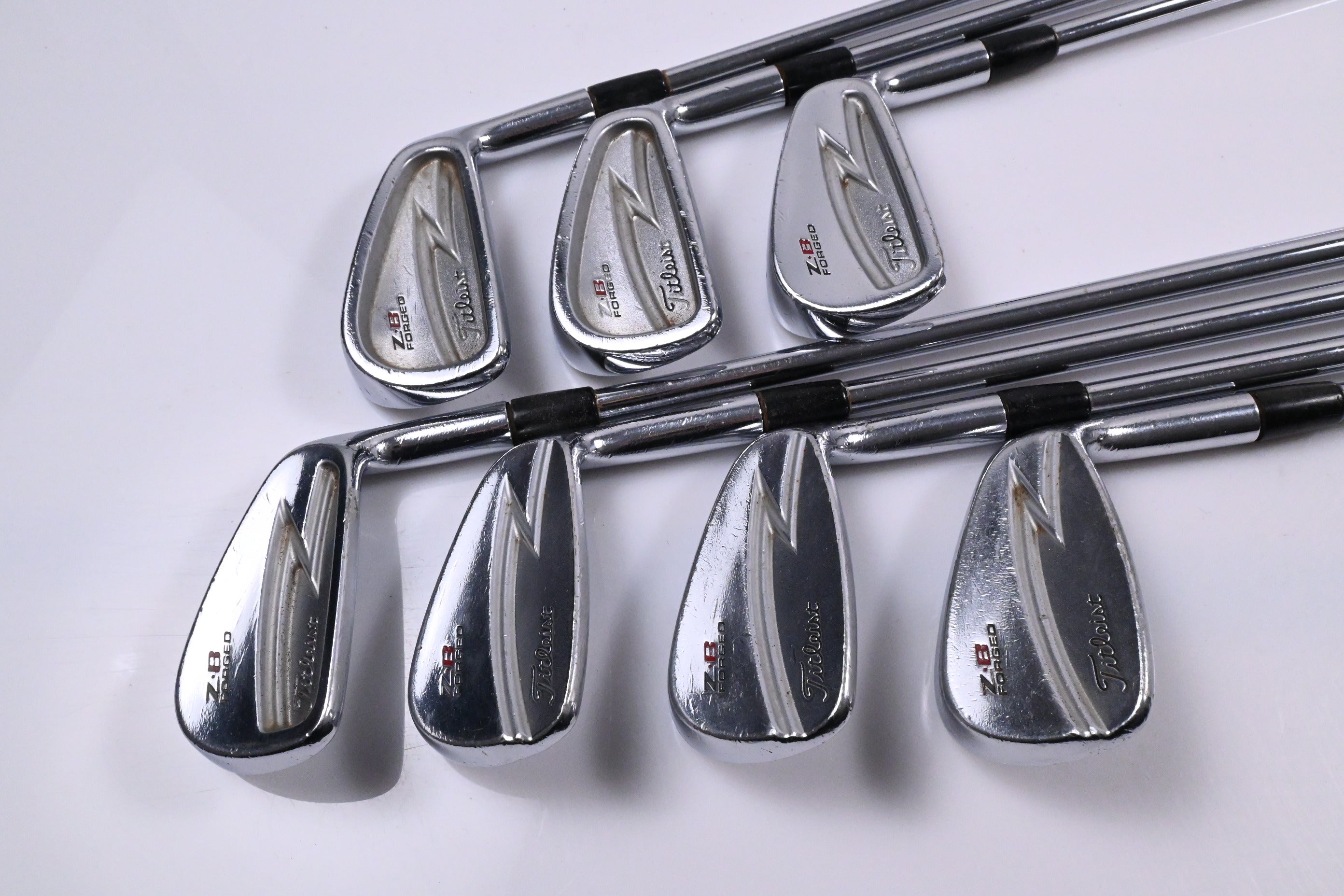Titleist ZB Forged Irons / 4-PW / Stiff Flex Steel Shafts