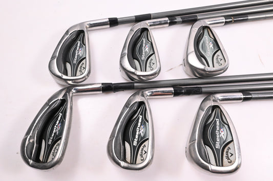 Callaway Steelhead XR Irons / 5-PW / Senior Flex Matrix Ozik Program F15 55
