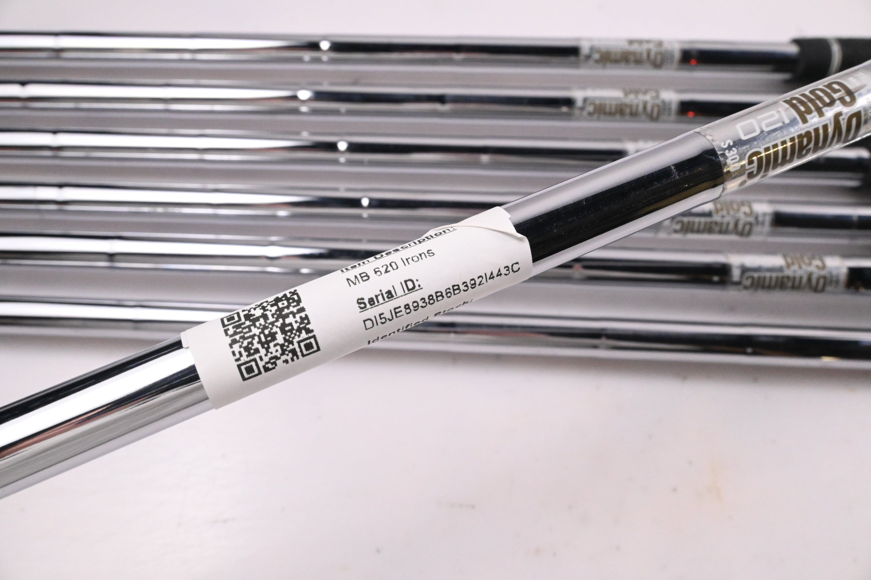 Titleist MB 620 Irons / 4-PW / Stiff Flex Dynamic Gold 120 S300 Shafts