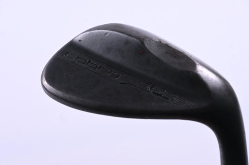Cobra Snakebite Black 2023 Lob Wedge / 58 Degree / Stiff Flex KBS HI-REV 2.0 125