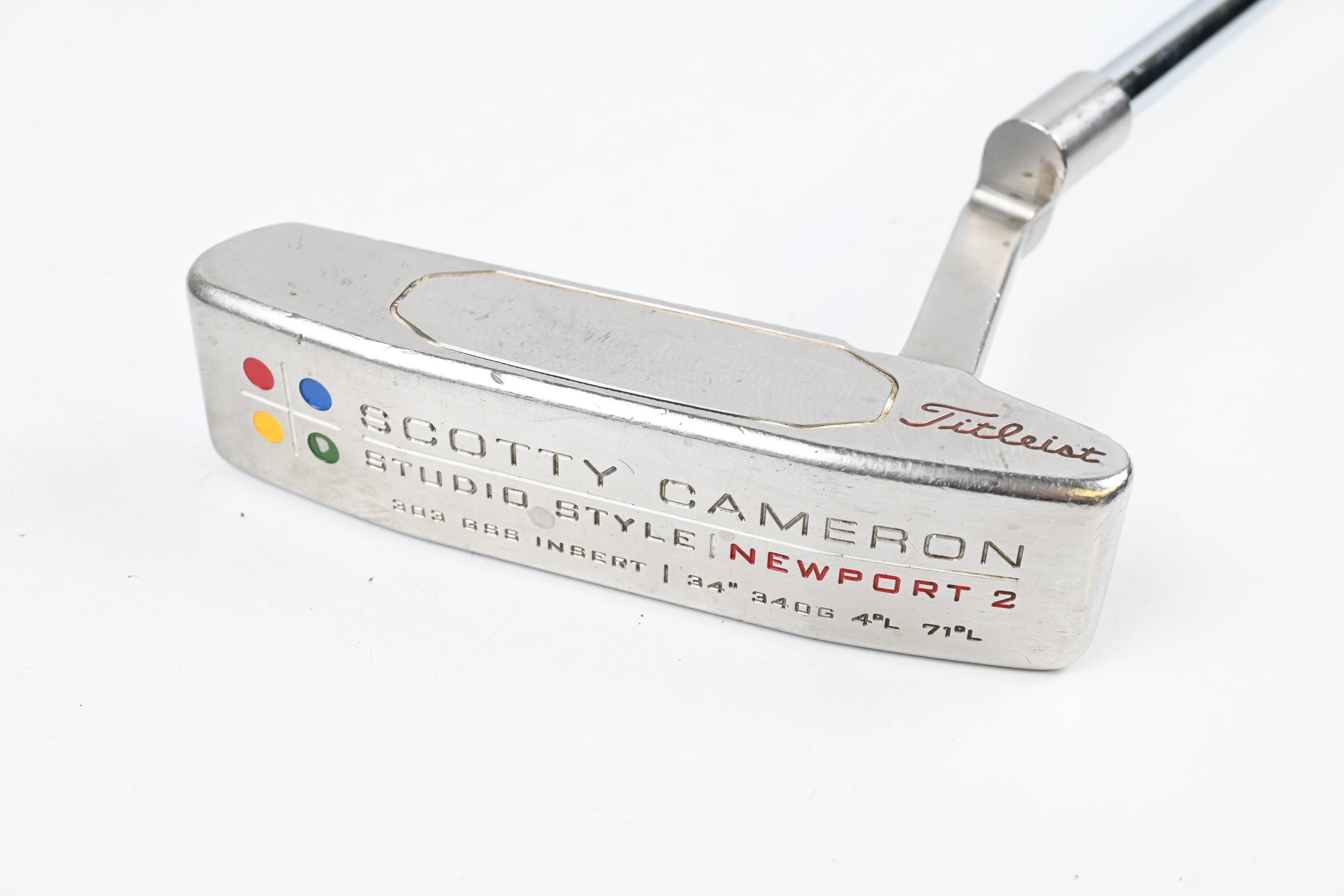 Scotty Cameron Studio Style Newport 2 Putter / 34 Inch