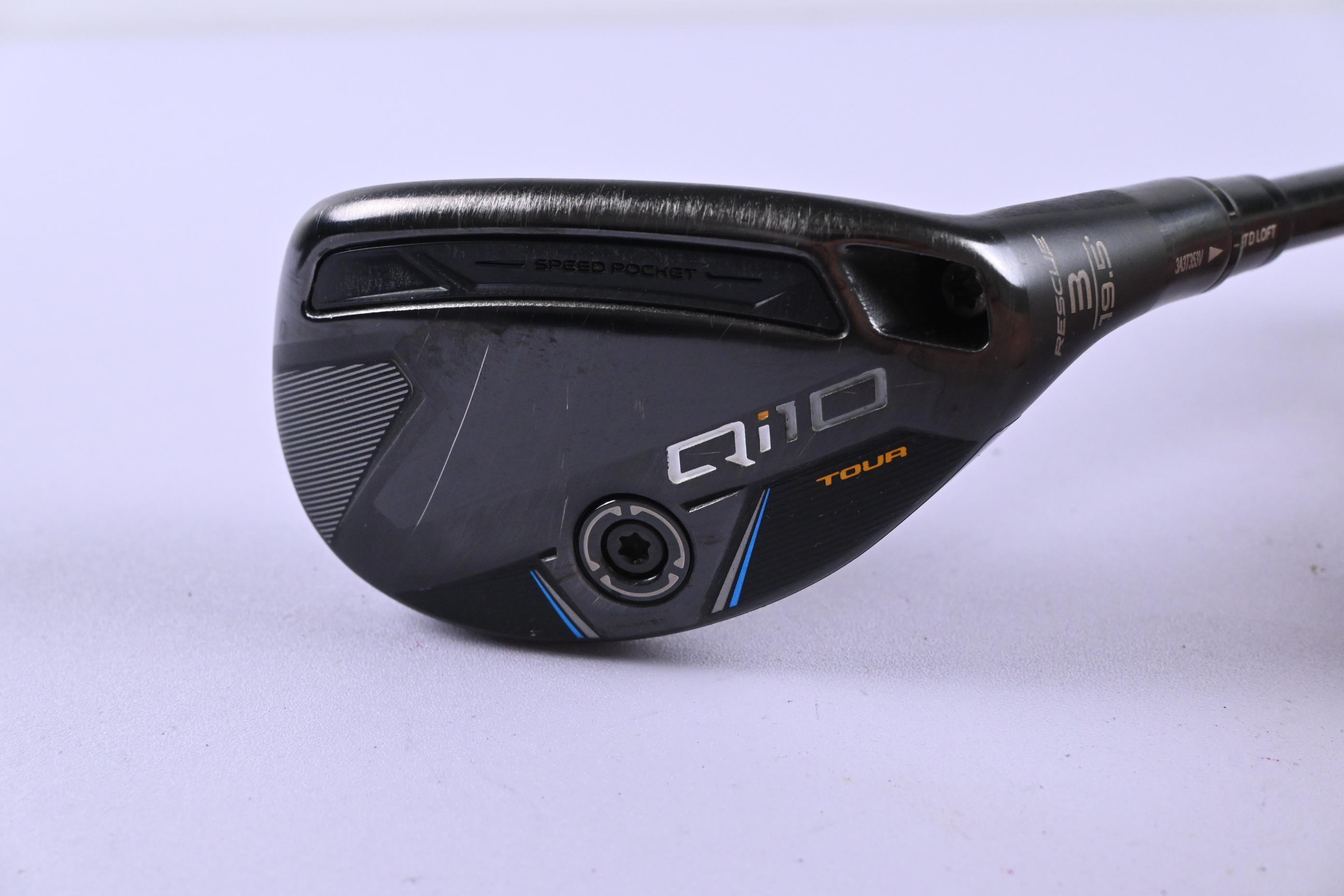 Taylormade Qi10 Tour #3 Hybrid / 19.5 Degree / Stiff Flex HZRDUS Gen4 Black 80