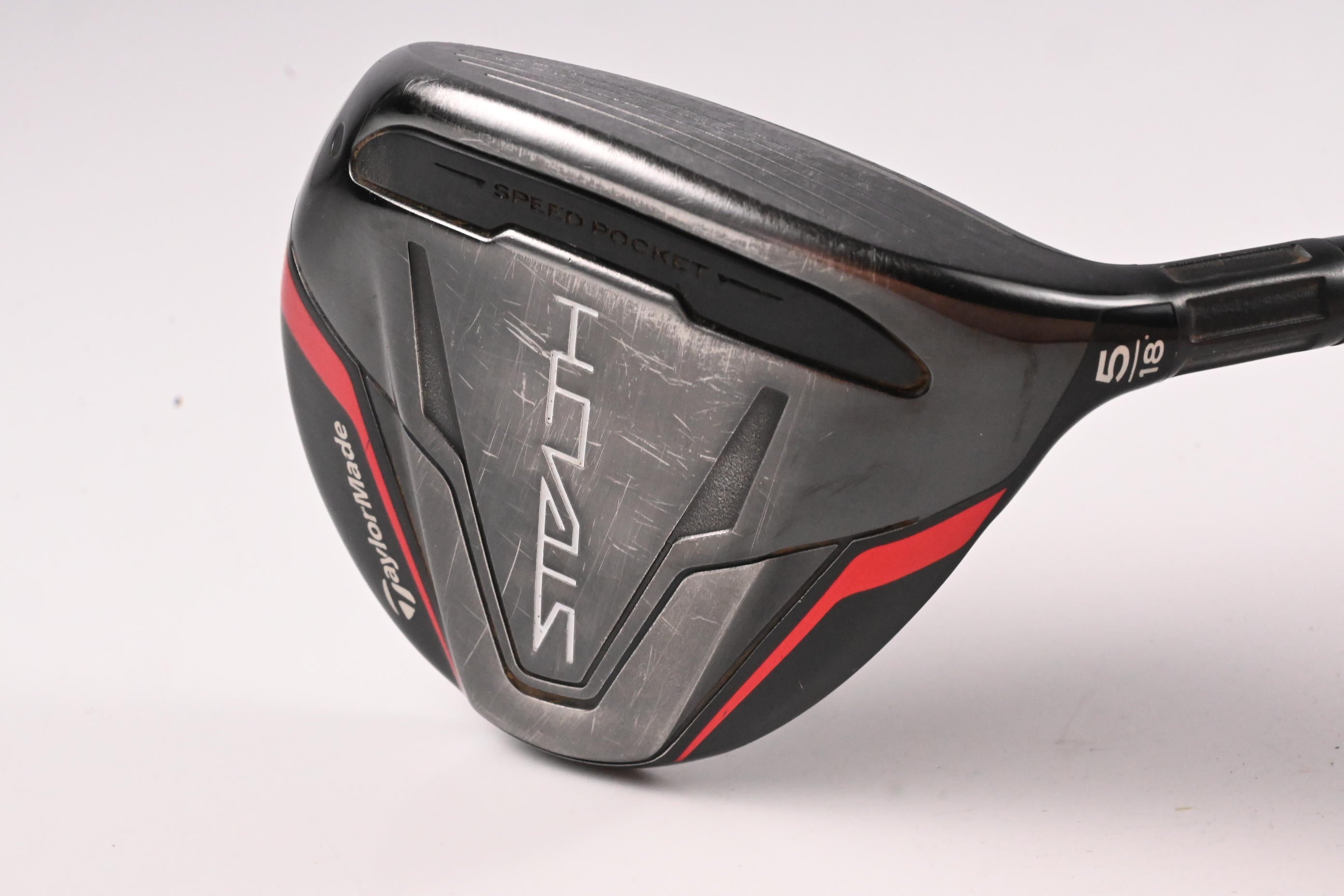 Taylormade Stealth #5 Wood / 18 Degree / Regular Flex Fujikura Ventus Red 5 Shaft