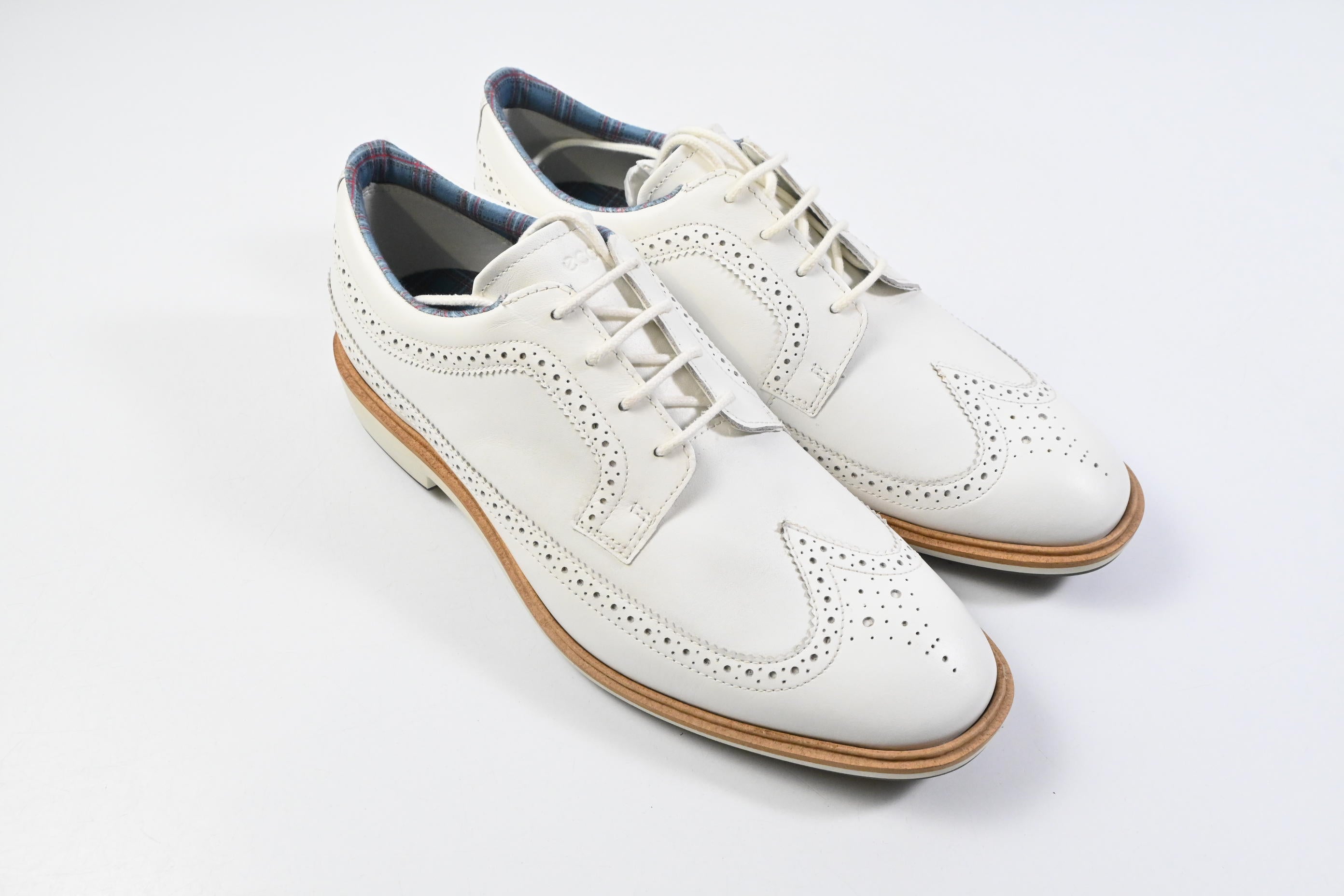 Ecco Classice Hybrid Golf Shoes / Size UK 8.5 / White