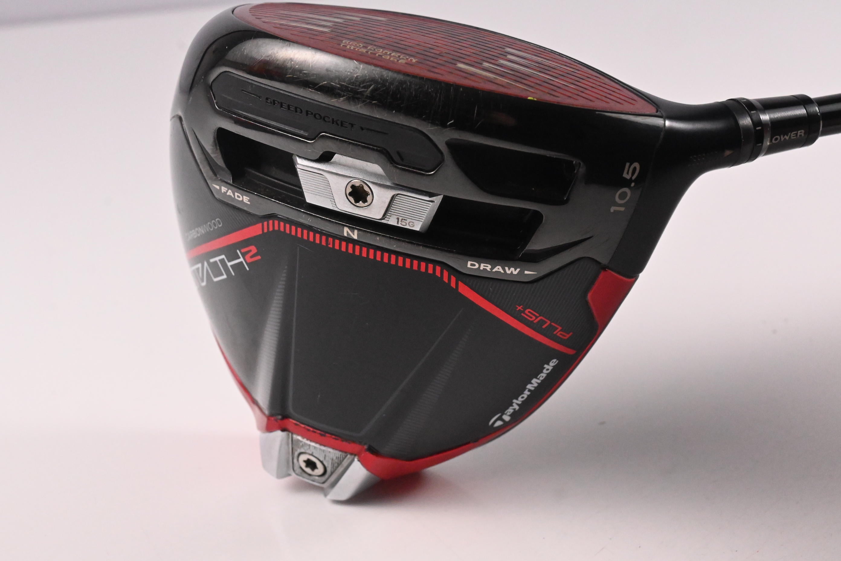 Taylormade Stealth 2 Plus Driver / 10.5 Degree / Stiff Flex Kai`li White 60 Shaft