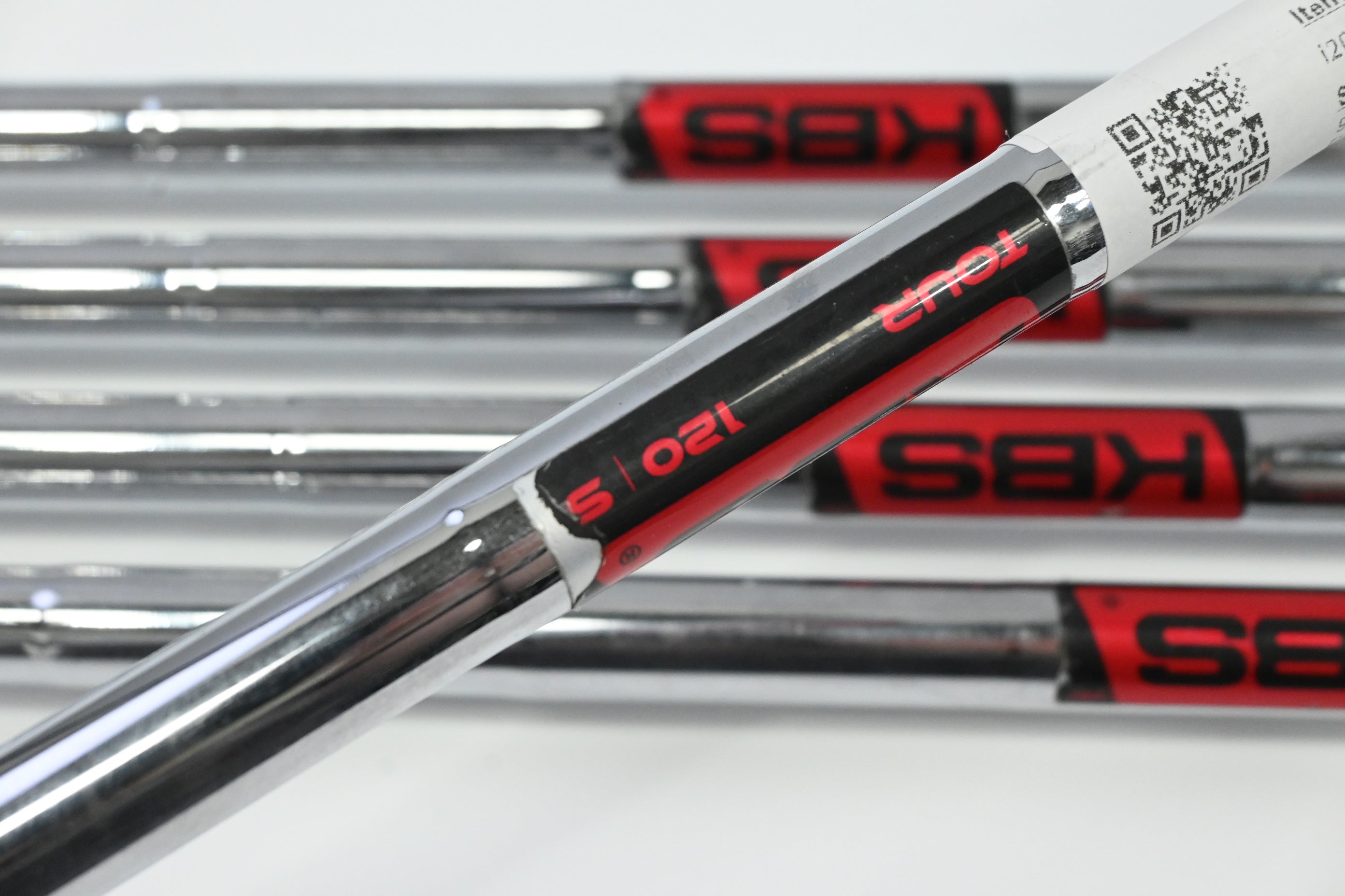 Ping i200 Irons / 5-9 / Red Dot / Stiff Flex KBS Tour 120 Shafts