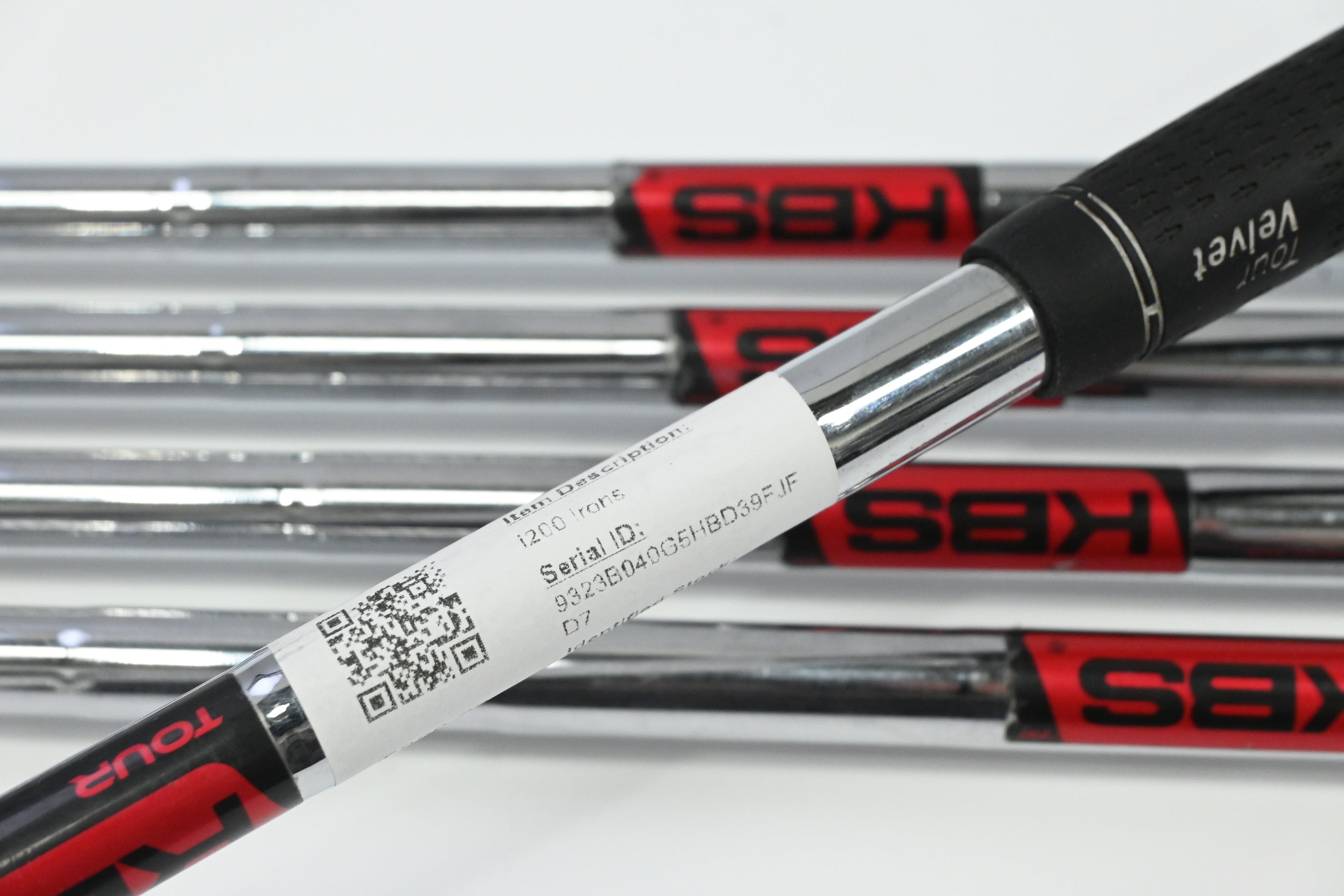 Ping i200 Irons / 5-9 / Red Dot / Stiff Flex KBS Tour 120 Shafts