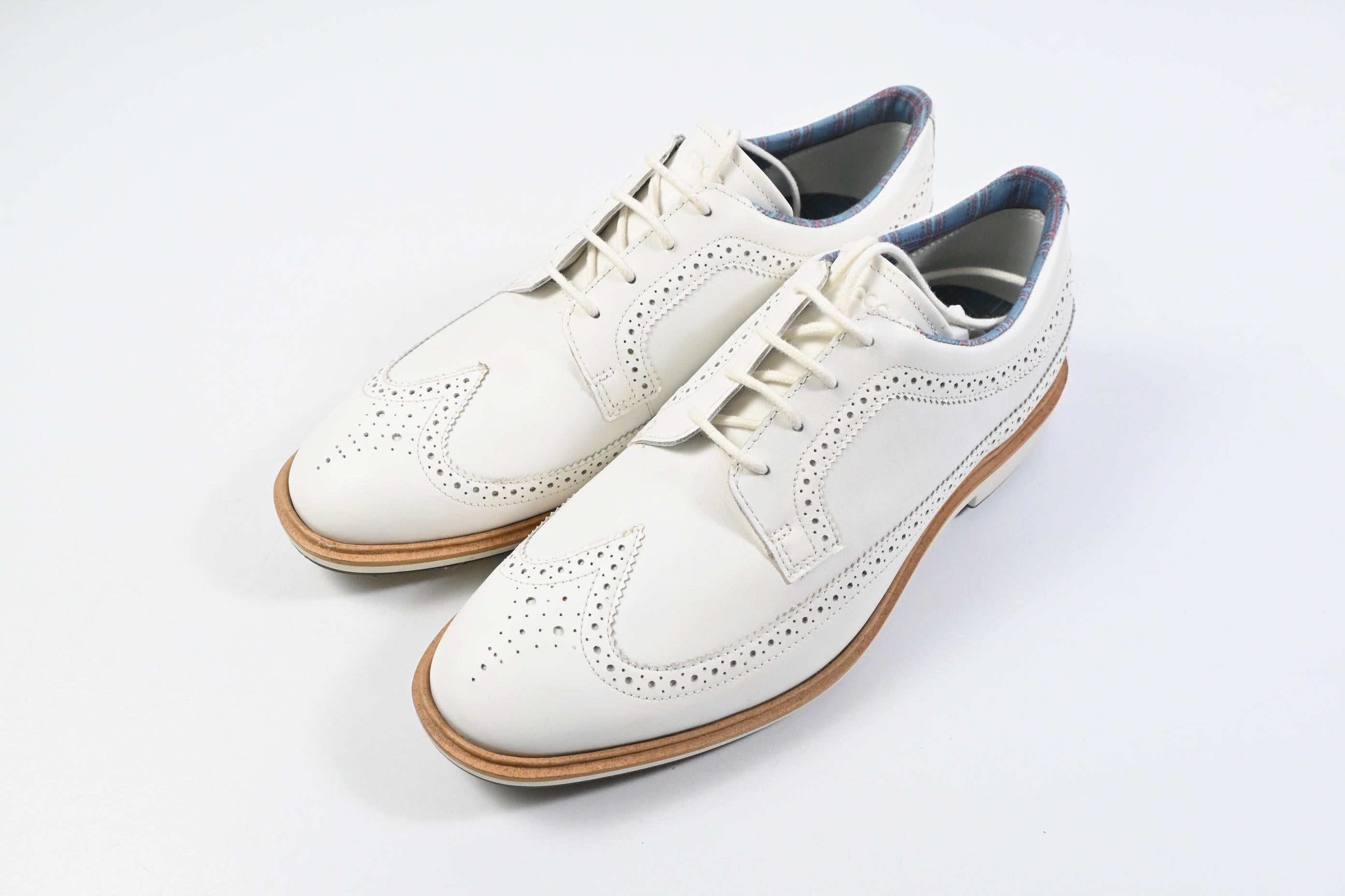 Ecco Classice Hybrid Golf Shoes / Size UK 8.5 / White