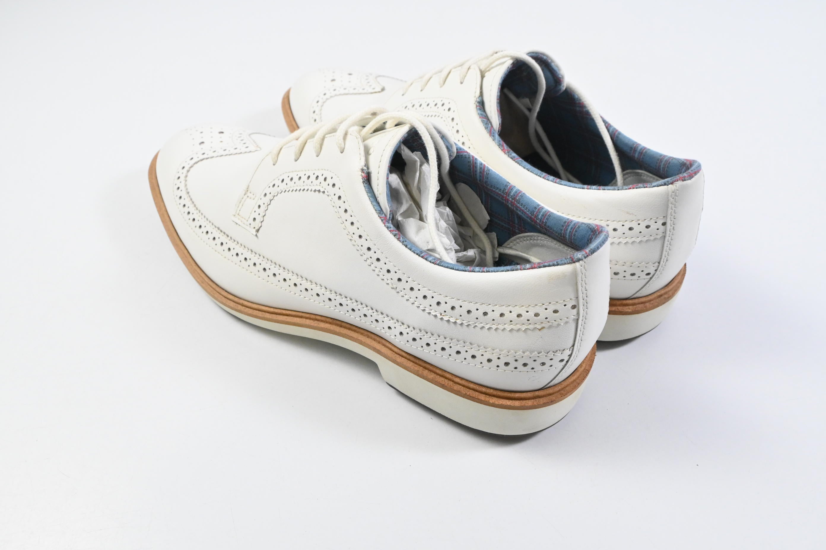 Ecco Classice Hybrid Golf Shoes / Size UK 8.5 / White