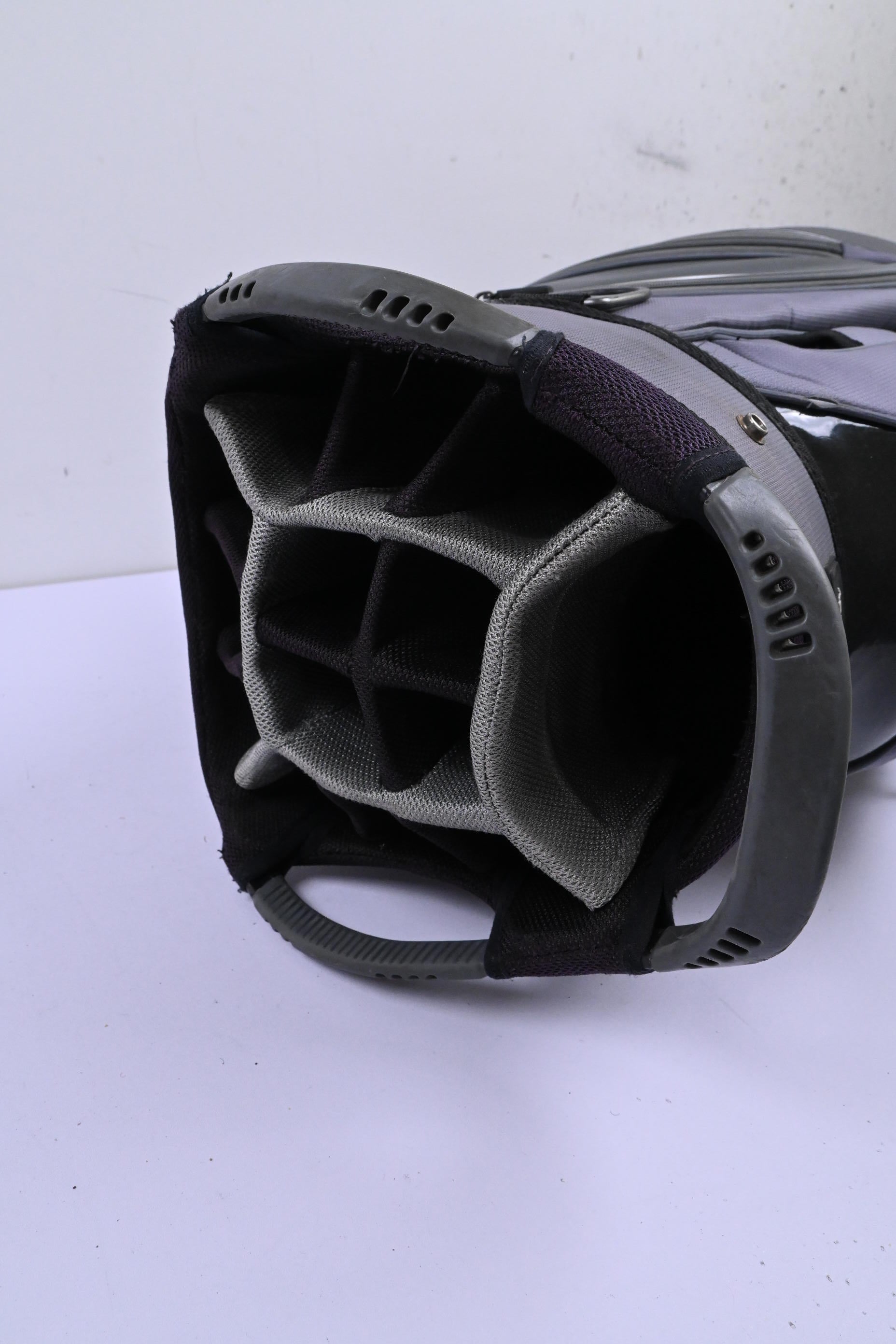 Powakaddy Premium Edition Cart Bag / 14-Way Divider / Grey & Black