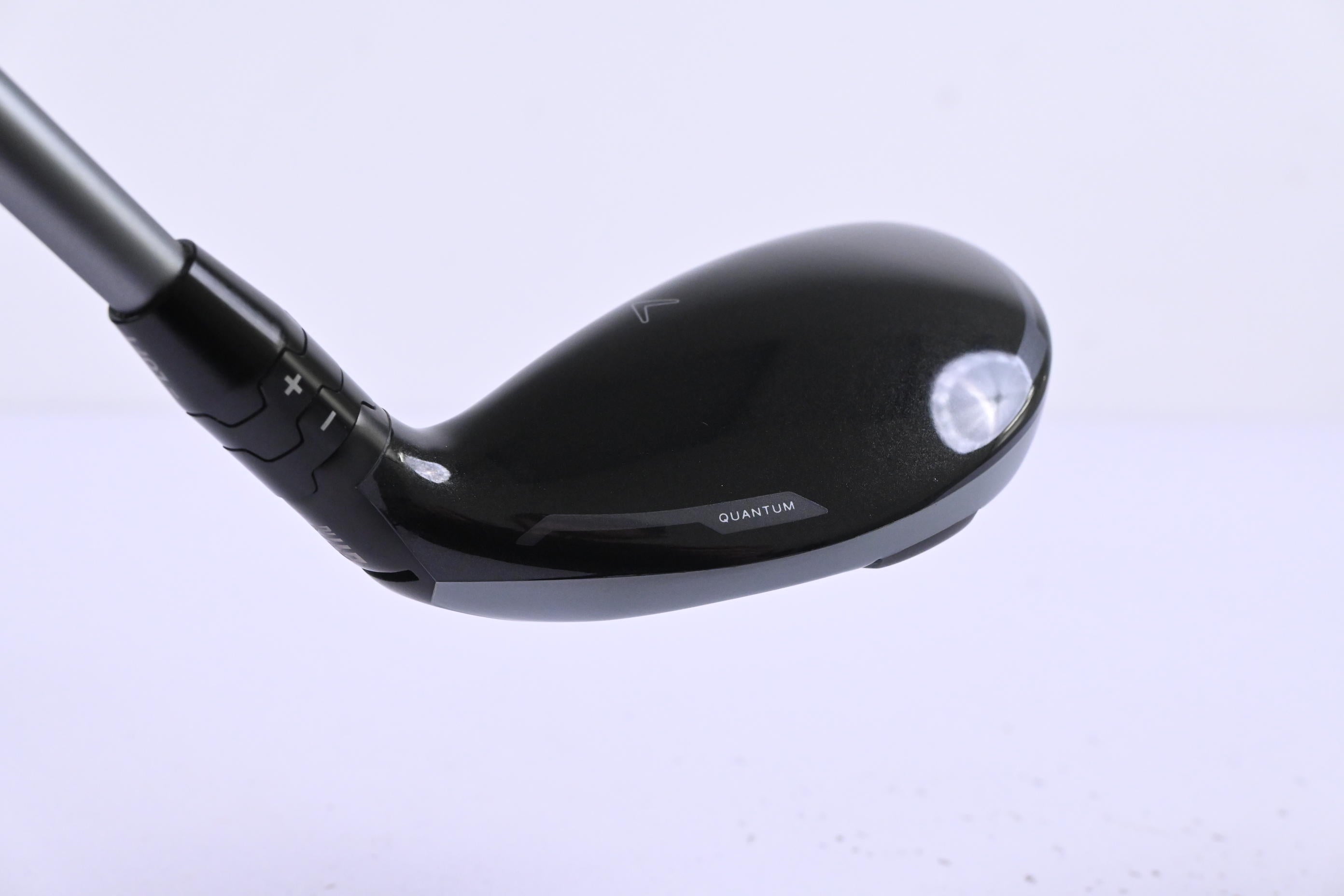 Callaway Quantum Max #5 Hybrid / 24 Degree / Stiff Flex Denali Frost Silver 70 Shaft