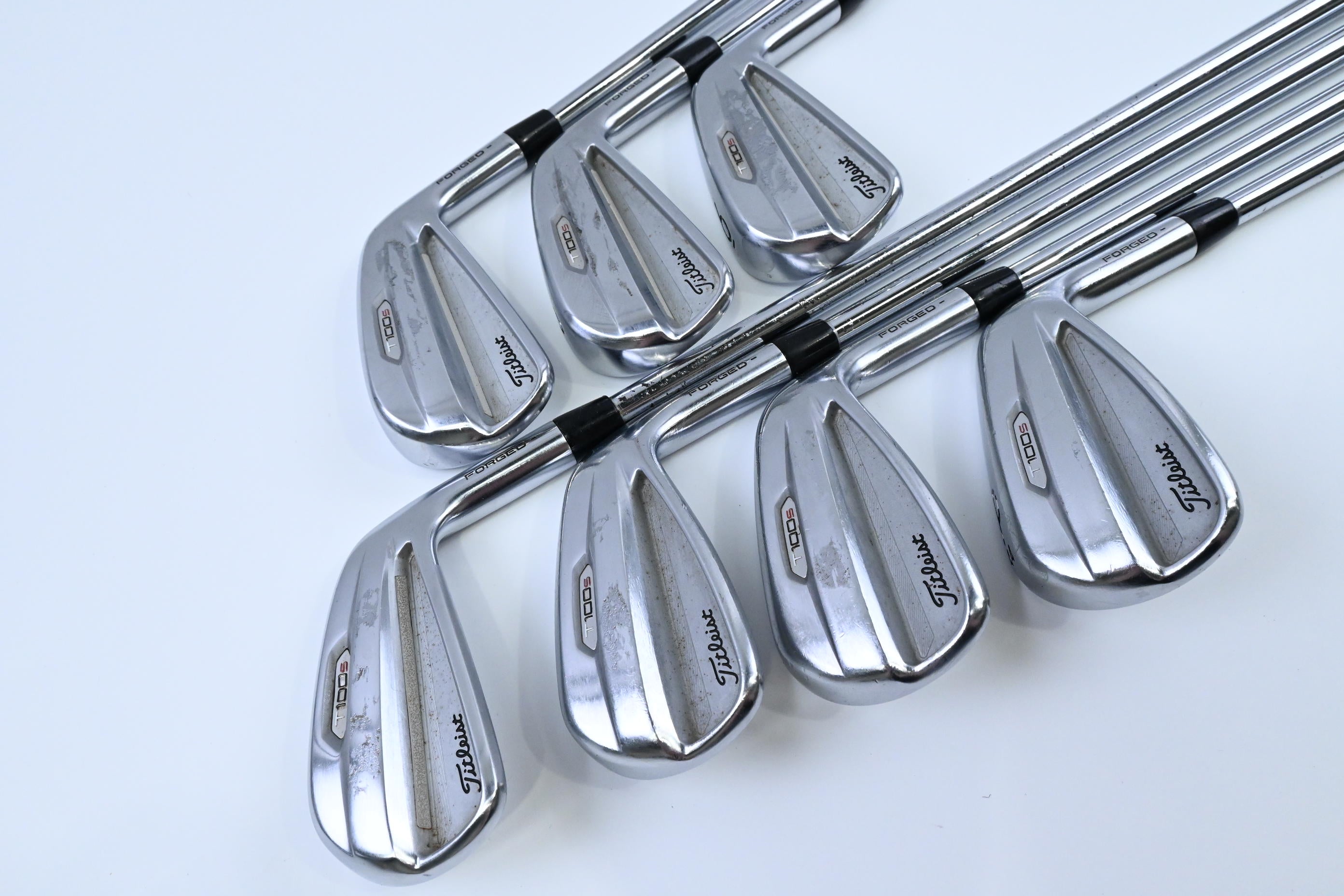 Titleist T100.S 2021 Irons / 4-PW / Stiff Flex Project X Rifle Shafts