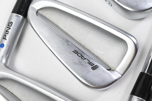 Ping iBlade Irons / 3-PW / Blue Dot / Stiff Flex Project X Rifle Shafts