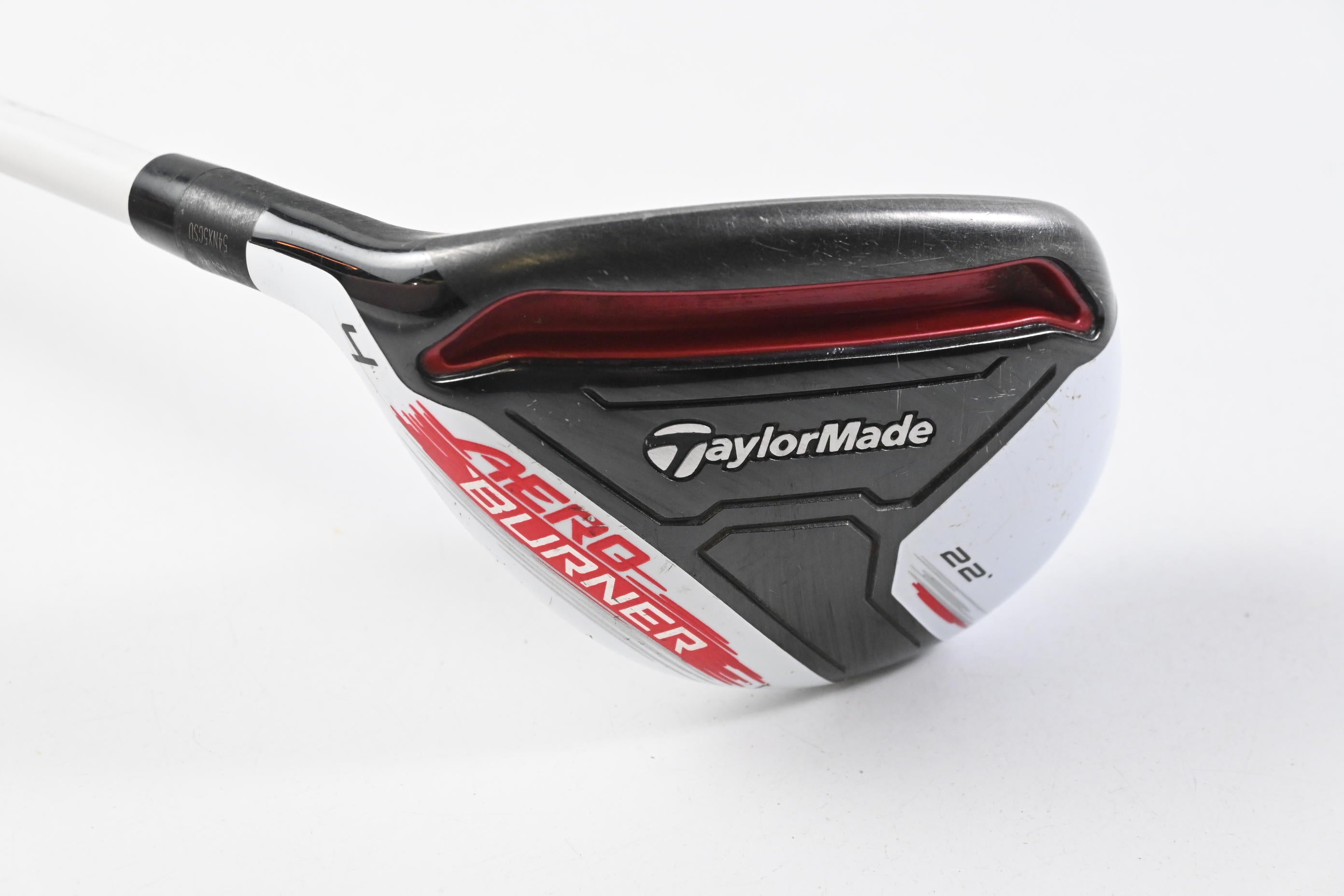 Left Hand Taylormade Aeroburner #4 Hybrid / 22 Degree / Regular Flex Speed Rul-Z