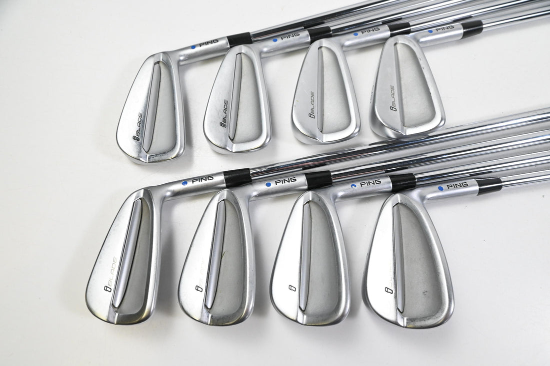 Ping iBlade Irons / 3-PW / Blue Dot / Stiff Flex Project X Rifle Shafts