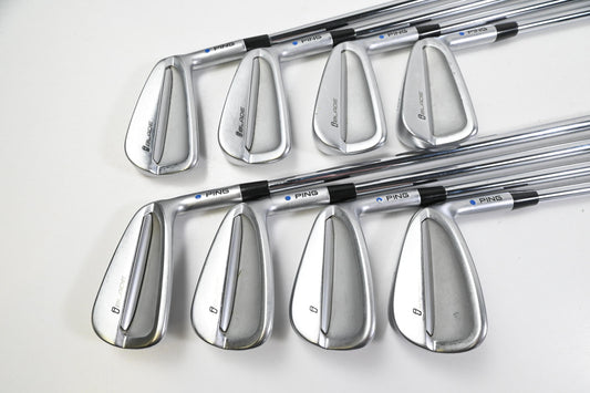 Ping iBlade Irons / 3-PW / Blue Dot / Stiff Flex Project X Rifle Shafts