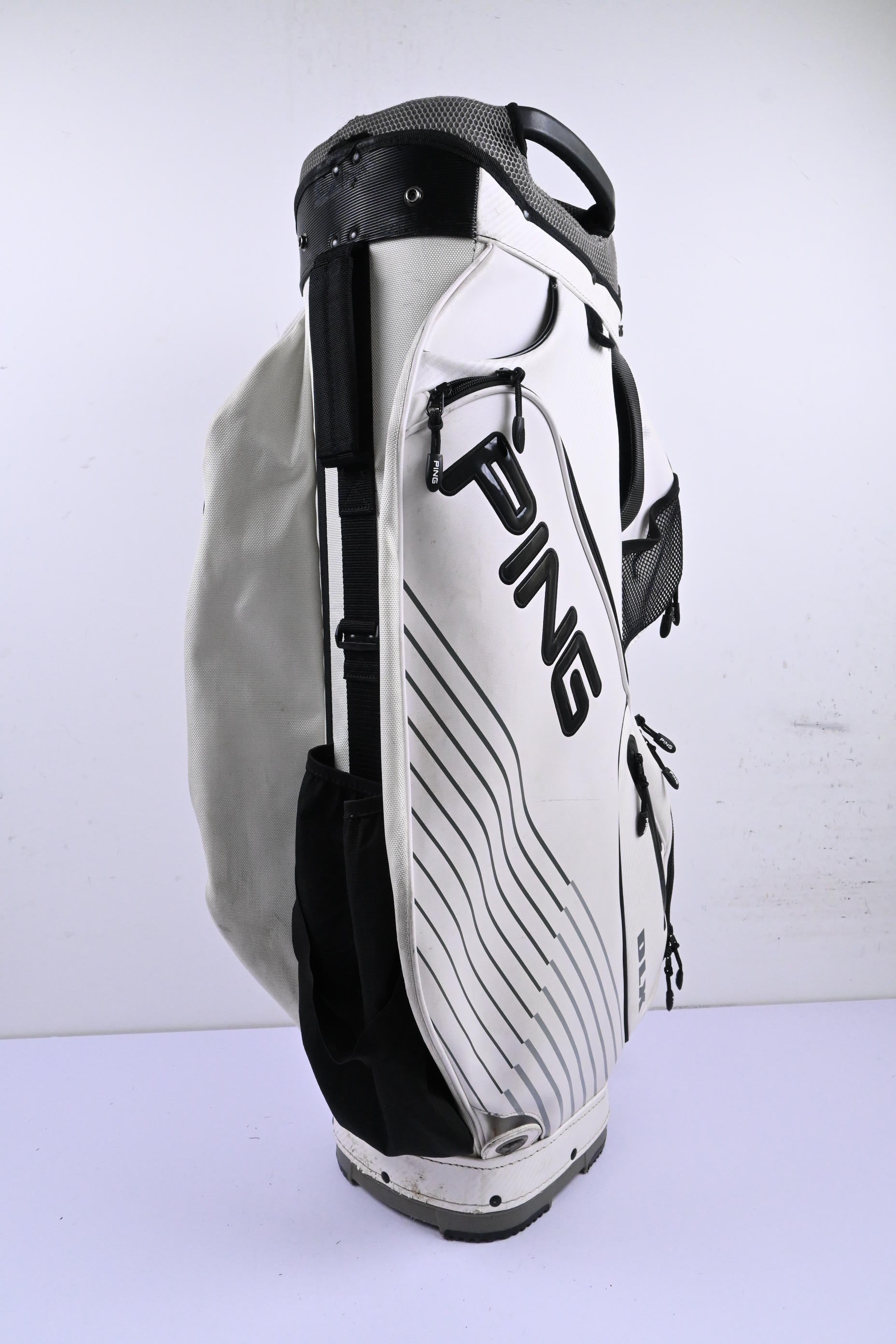 Ping Cart Bag / 14-Way Divider / White & Black