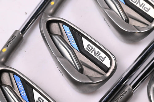 Ping G30 Irons / 5-PW+SW / Yellow Dot / Regular Flex Ping CFS Distance Shafts