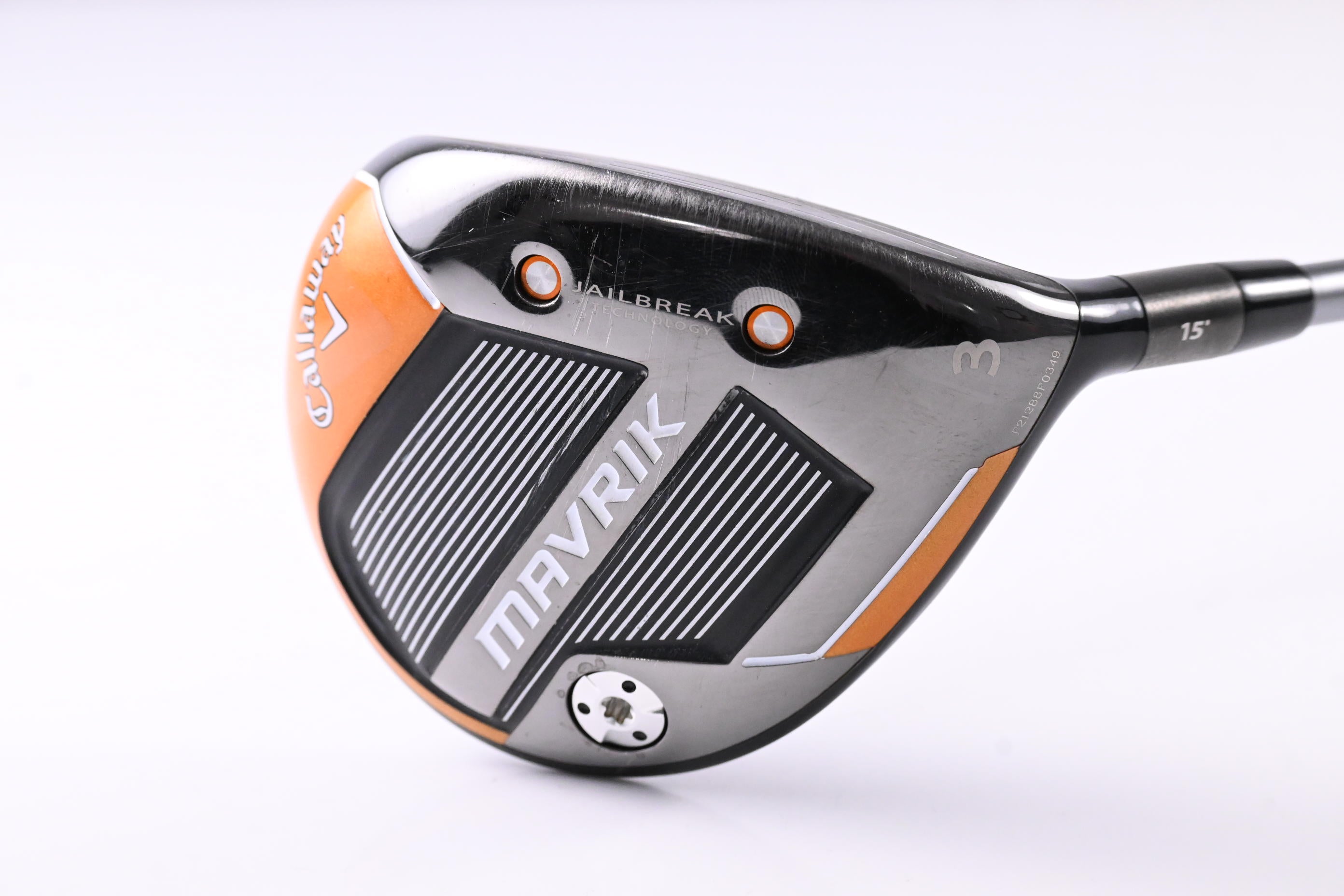 Callaway Mavrik #3 Wood / 15 Degree / Regular Flex HZRDUS T800 65 Shaft
