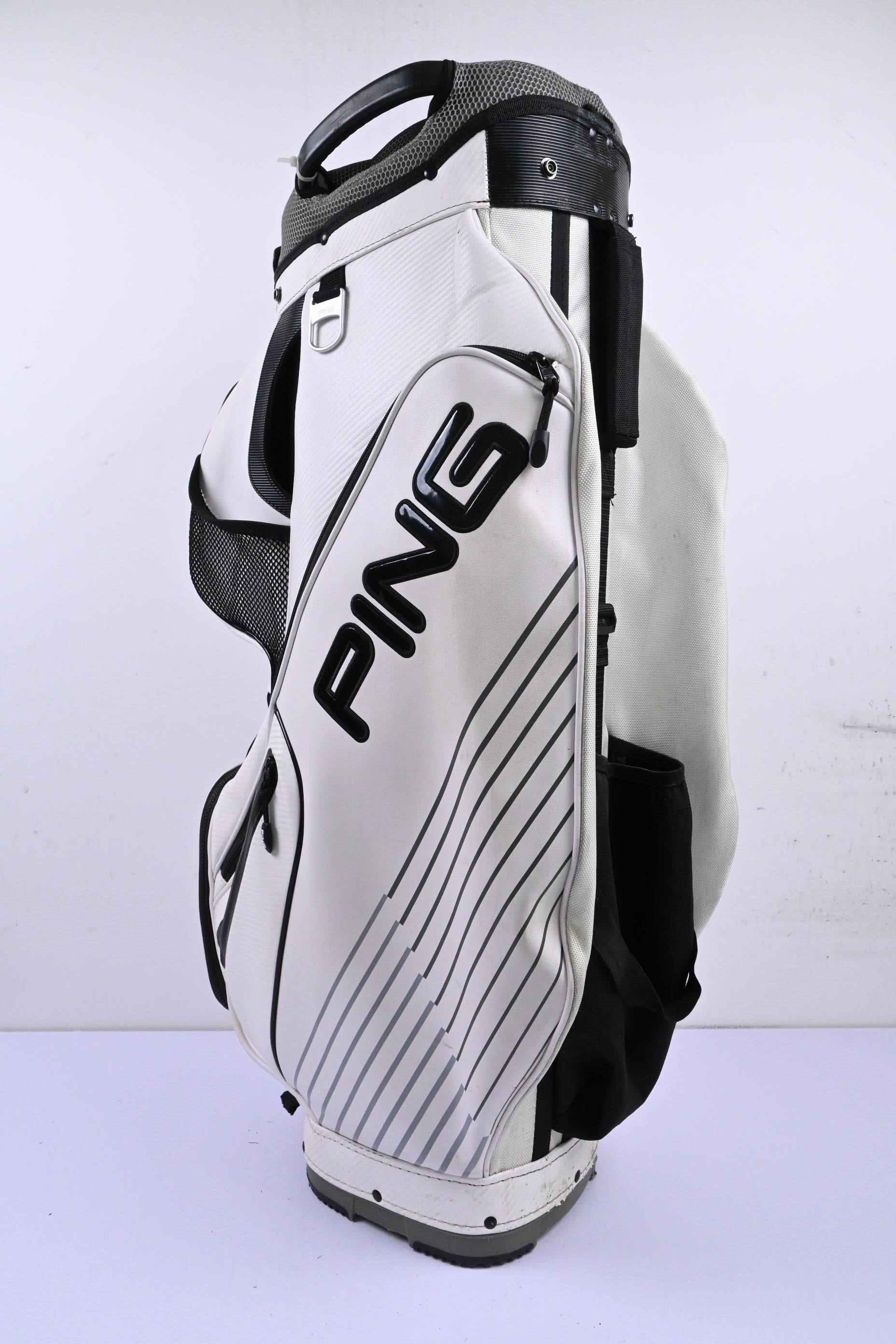 Ping Cart Bag / 14-Way Divider / White & Black
