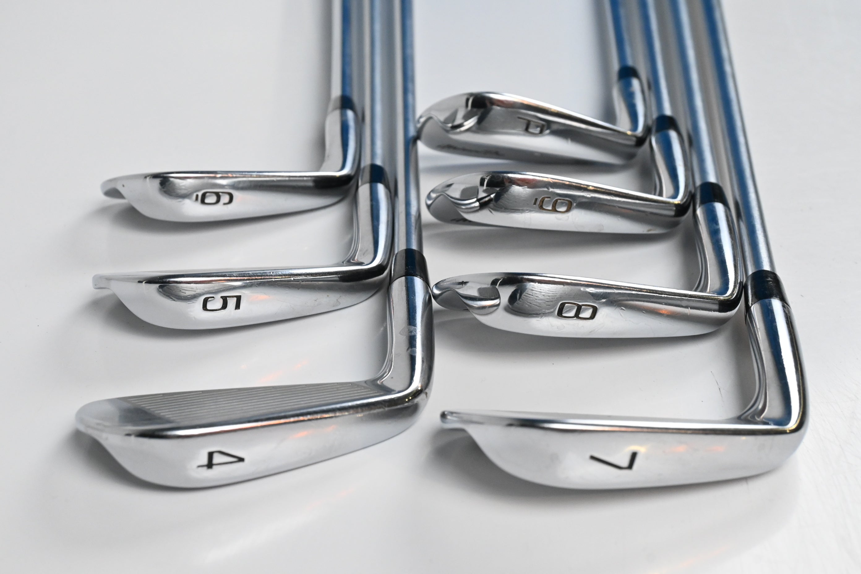 Mizuno Pro 221 Irons / 4-PW / Stiff Flex Project X IO 110 Shafts