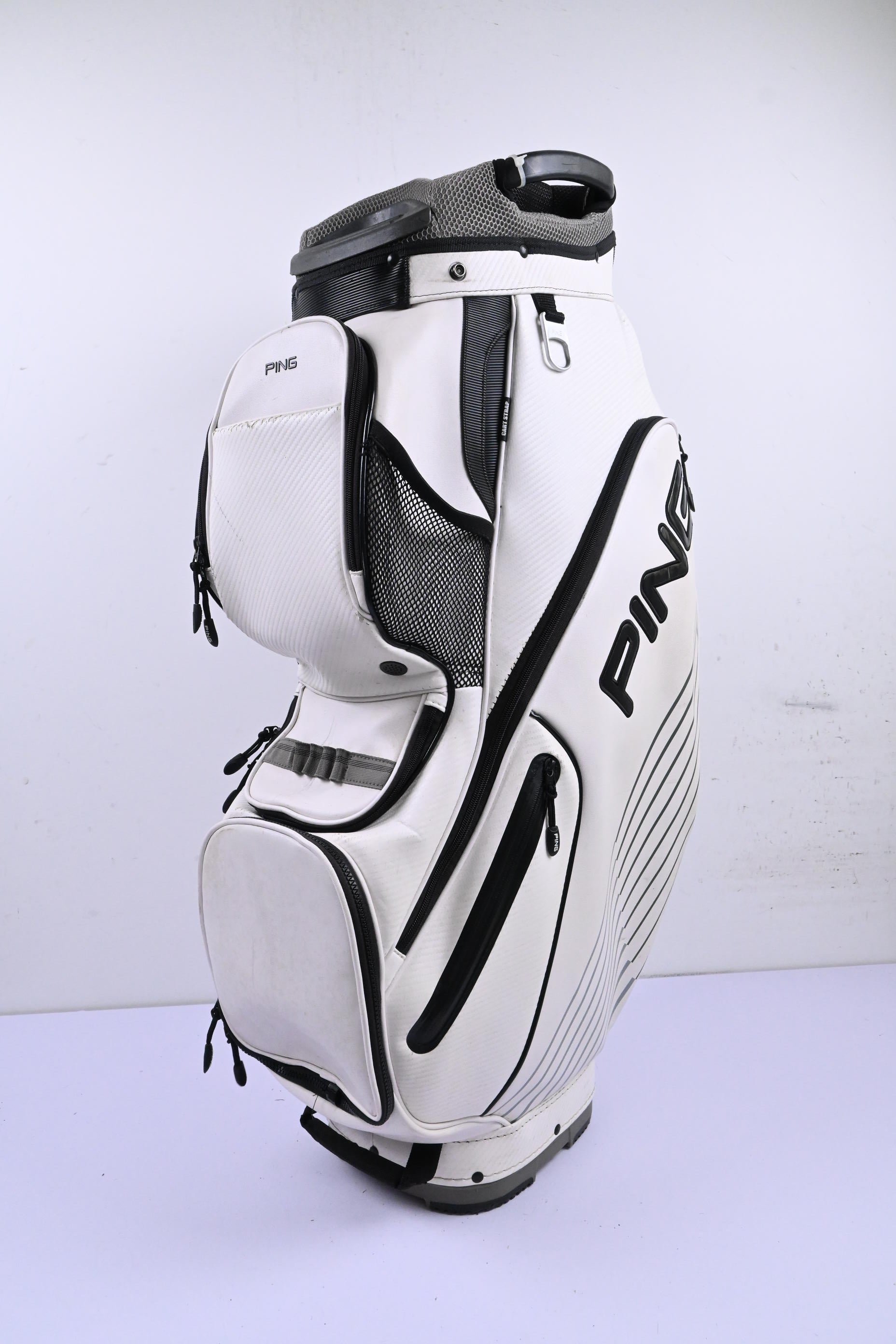 Ping Cart Bag / 14-Way Divider / White & Black