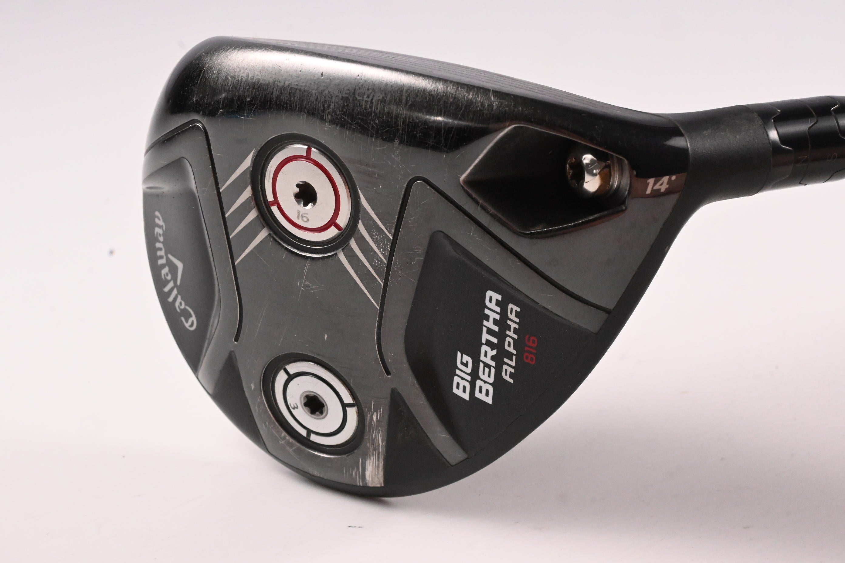 Callaway Big Bertha Alpha 816 #3 Wood / 14 Degree / Stiff Flex Speeder665 Shaft