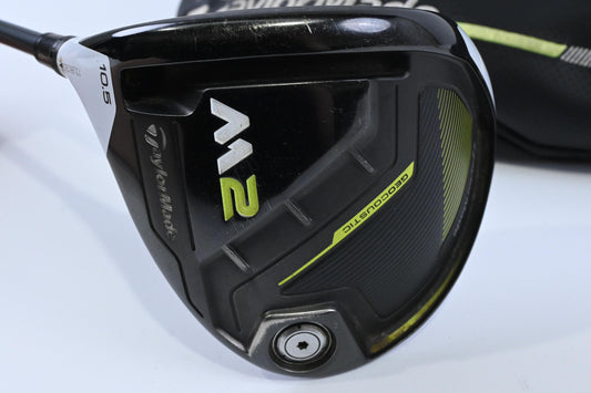 Left Hand Taylormade M2 2017 Driver / 10.5 Degree / Senior Flex Fujikura Xlr8 56