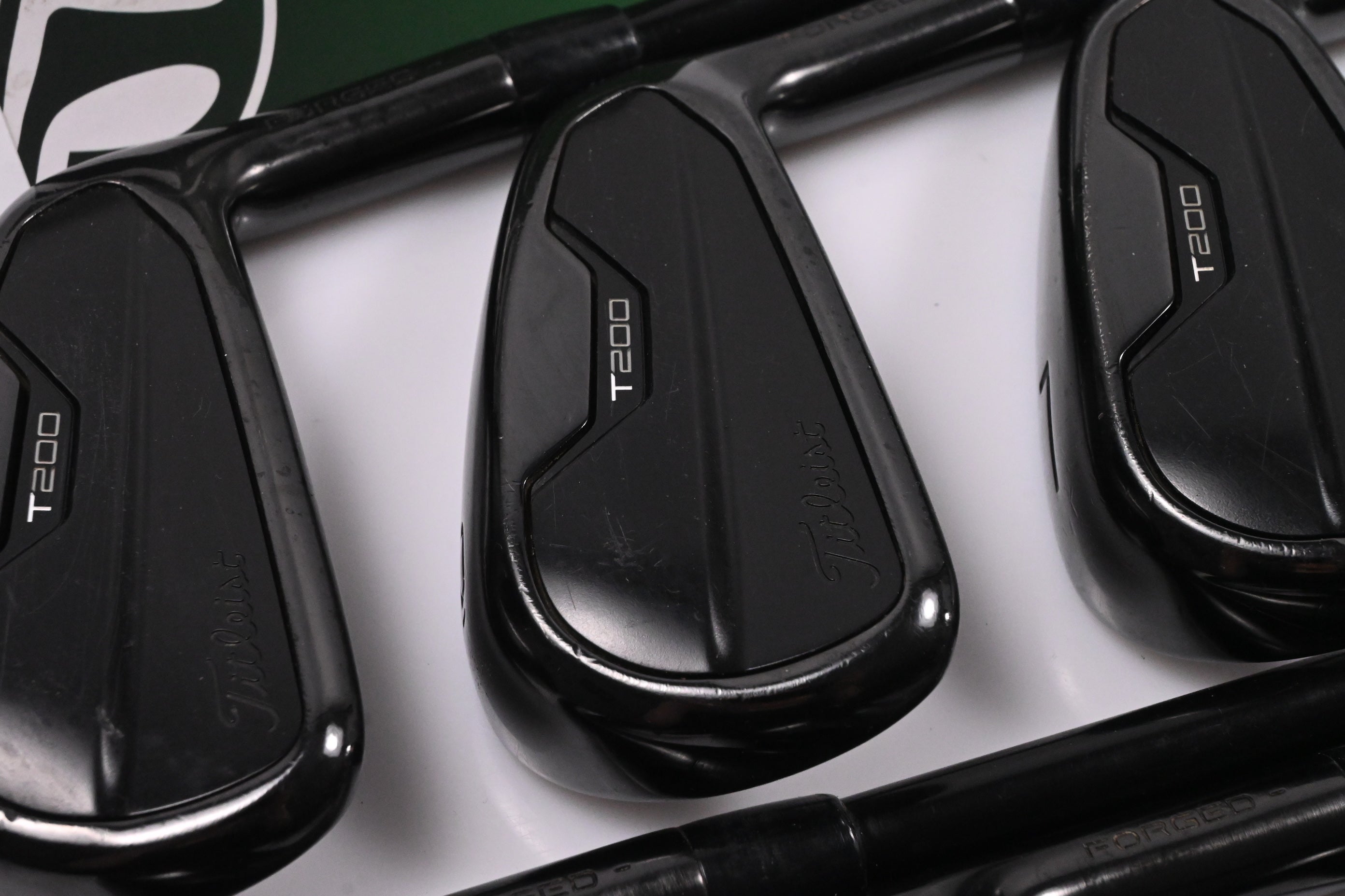 Titleist T200 Ltd Edition Black Irons / 5-PW / Senior Flex Tensei AV Red AM(2)