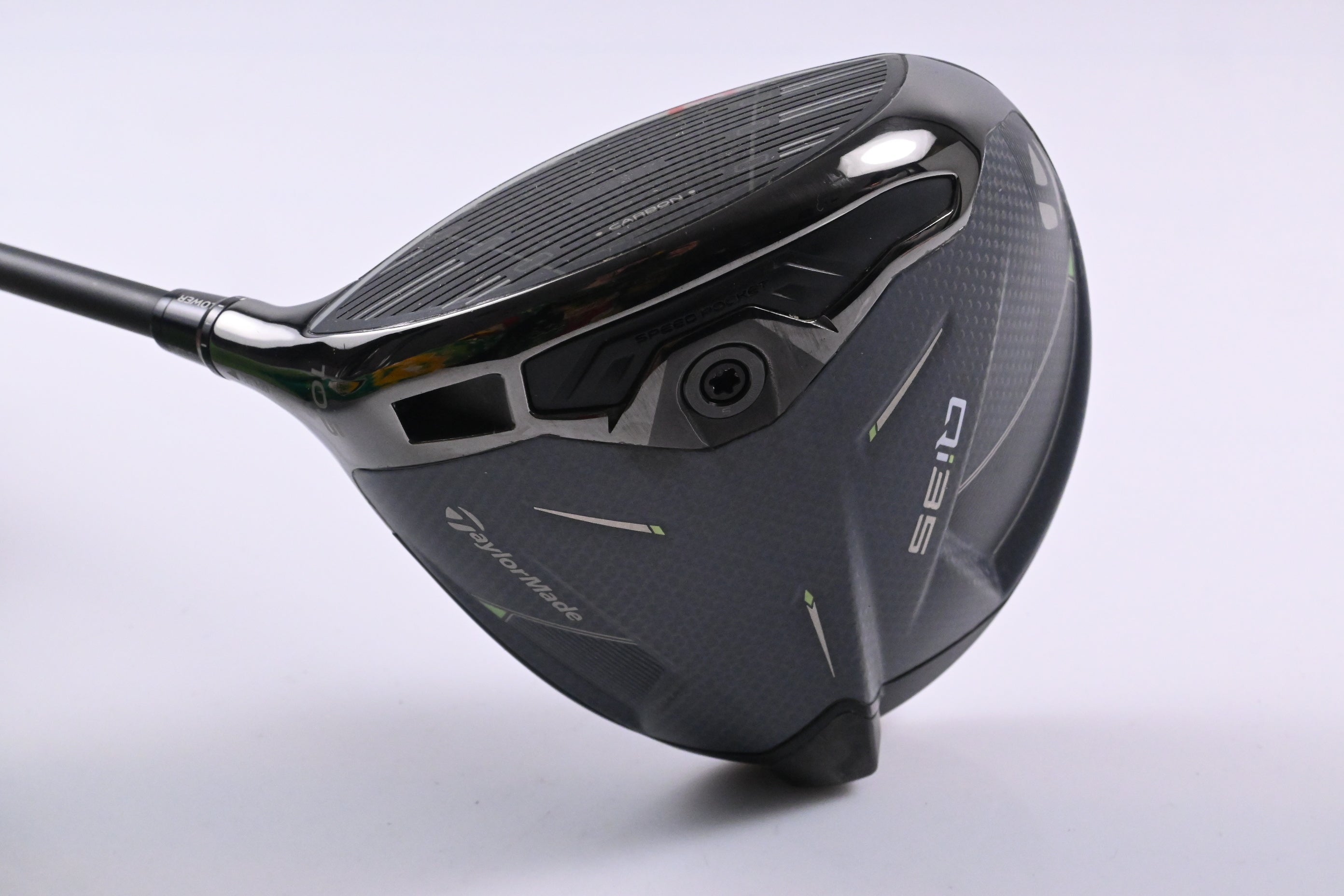 Left Hand Taylormade Qi35 Driver / 10.5 Degree / Regular Flex Ventus Blue 5