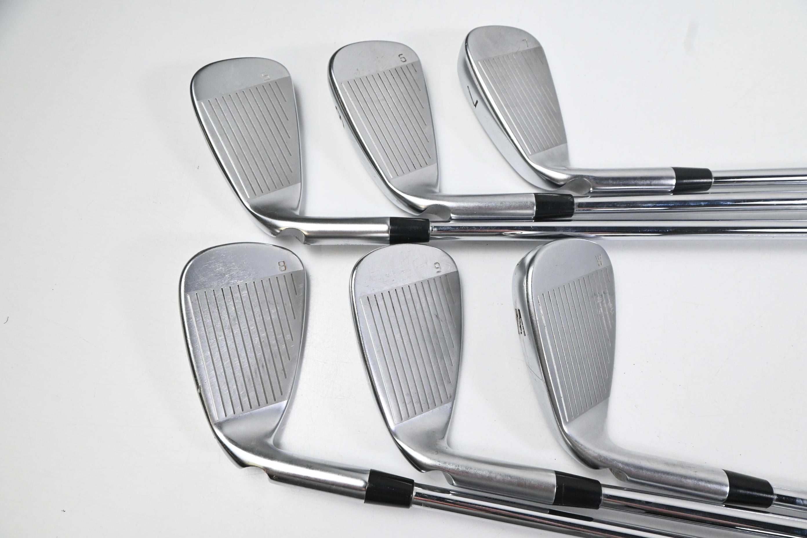 Ping G430 Irons / 5-PW / Green Dot / Regular Flex Ping AWT 2.0 Steel Shafts