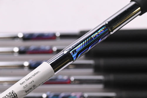 Ping G30 Irons / 5-PW+SW / Yellow Dot / Regular Flex Ping CFS Distance Shafts