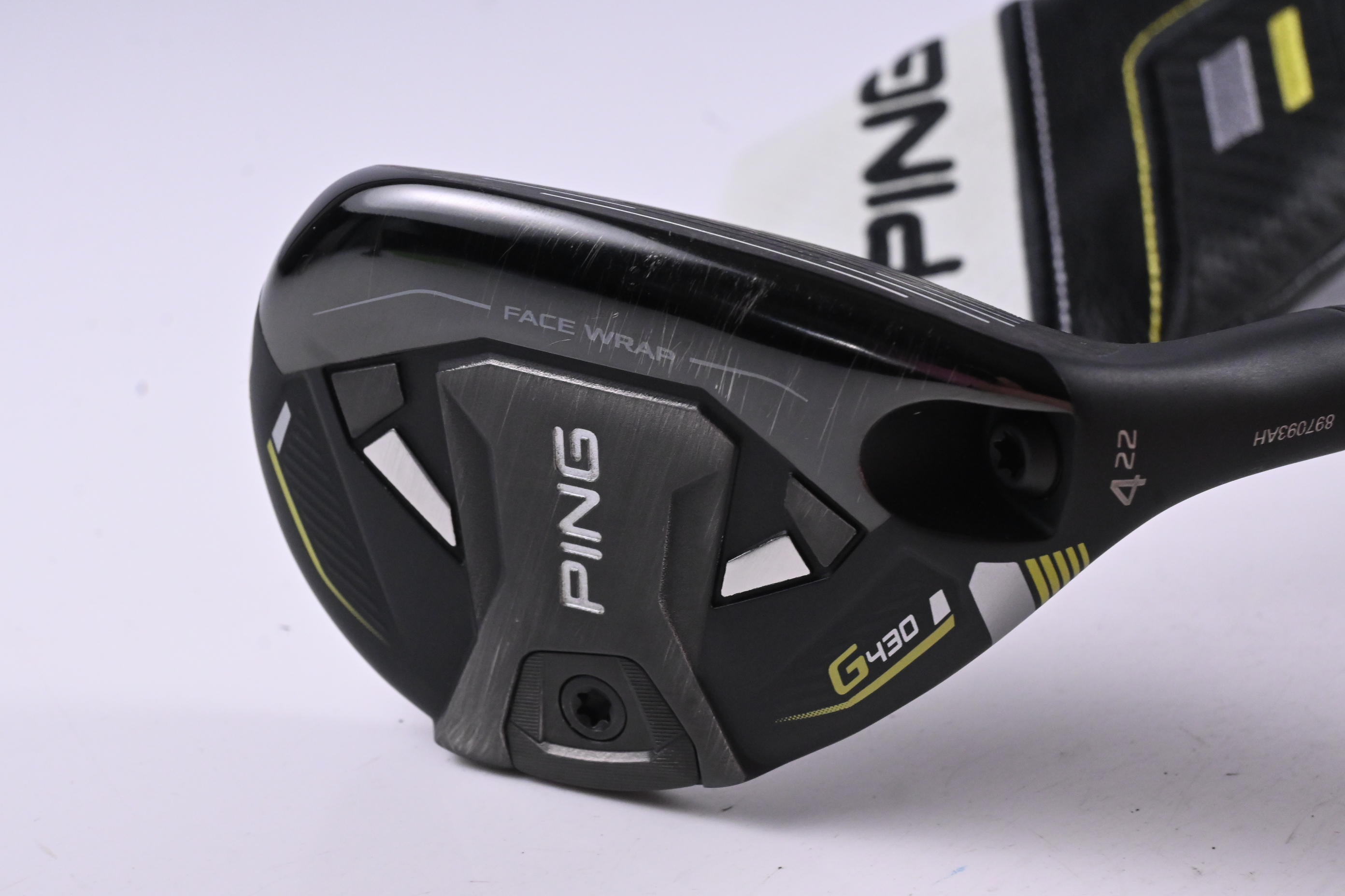 Ping G430 #4 Hybrid / 22 Degree / Regular Flex Ping Alta CB Black 70 Shaft