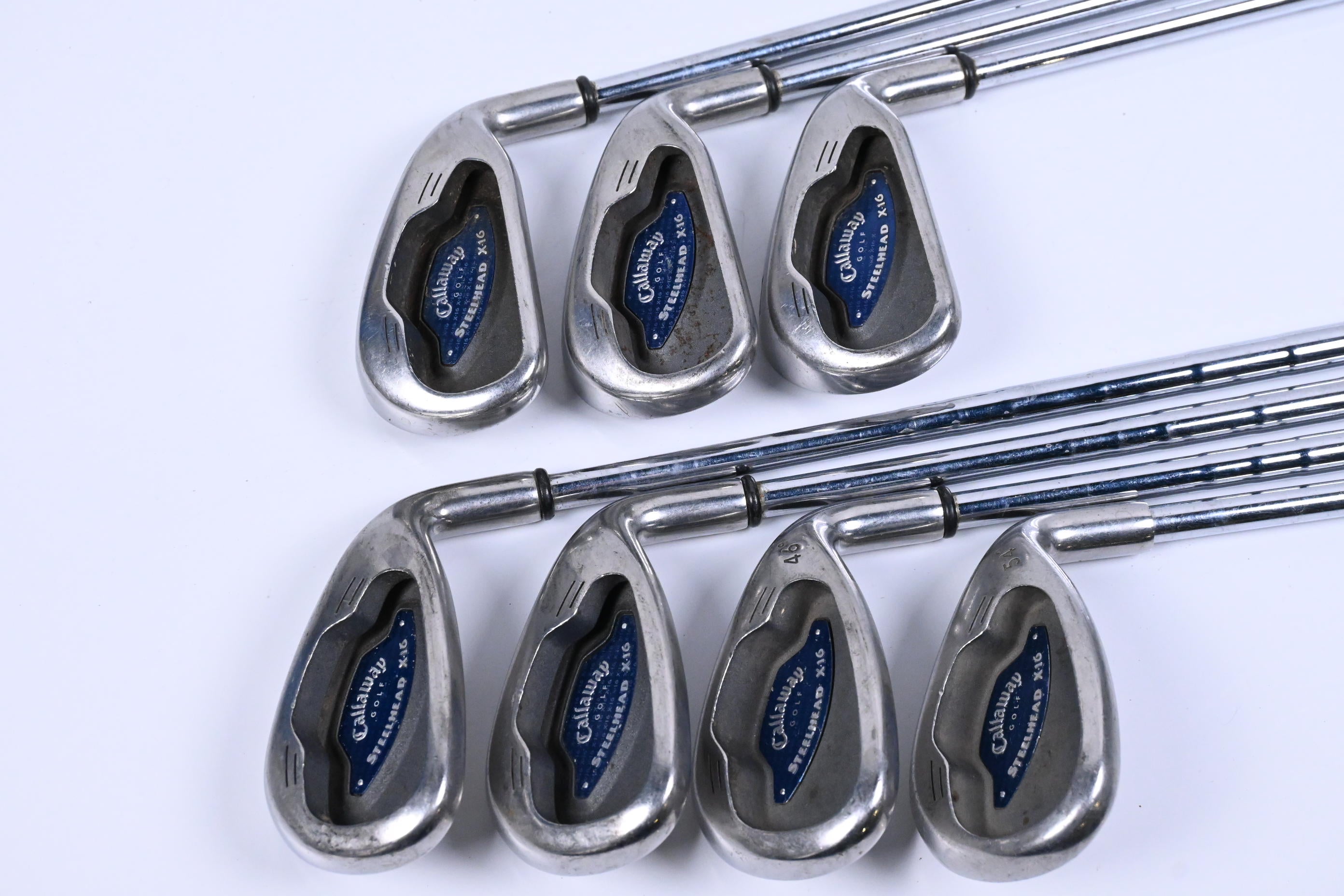 Callaway X-16 Irons / 5-PW+SW / Regular Flex Callaway Steelhead Shafts