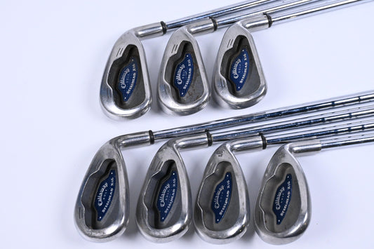 Callaway X-16 Irons / 5-PW+SW / Regular Flex Callaway Steelhead Shafts