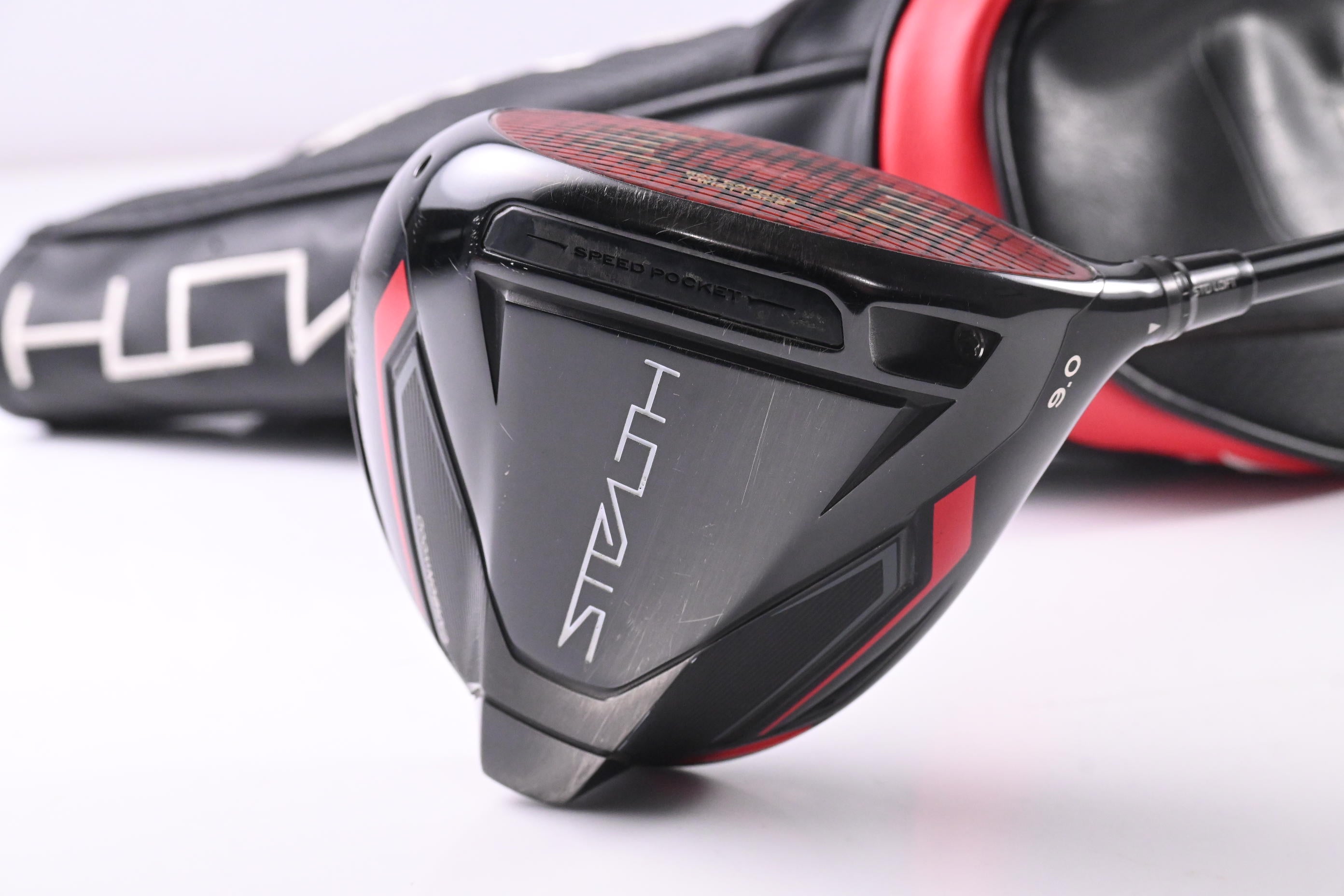 Taylormade Stealth Driver / 9 Degree / Regular Flex HZRDUS Smoke RDX Red 60 Shaft
