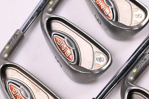 Ping G10 Irons / 4-9i / Yellow Dot / Regular Flex Ping AWT Shafts