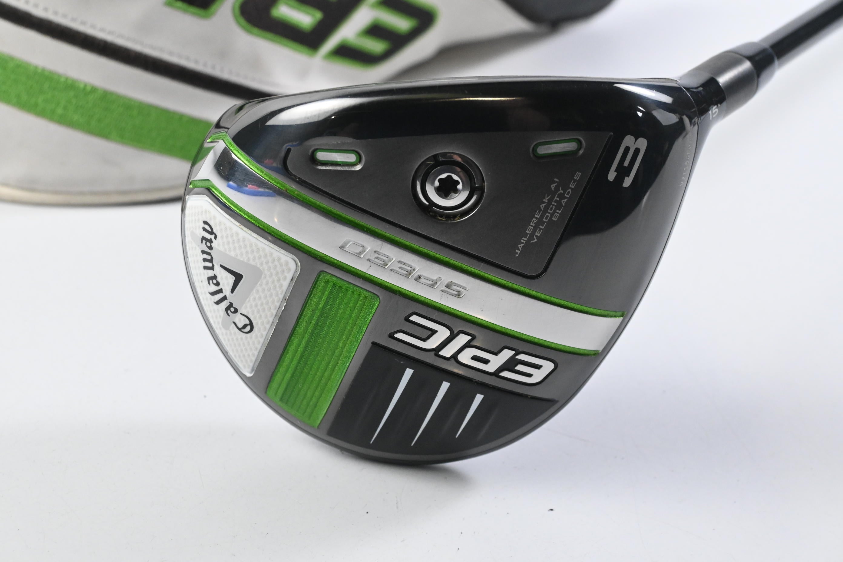 Callaway Epic Speed #3 Wood / 15 Degree / Stiff Flex MMT Black 70 Shaft