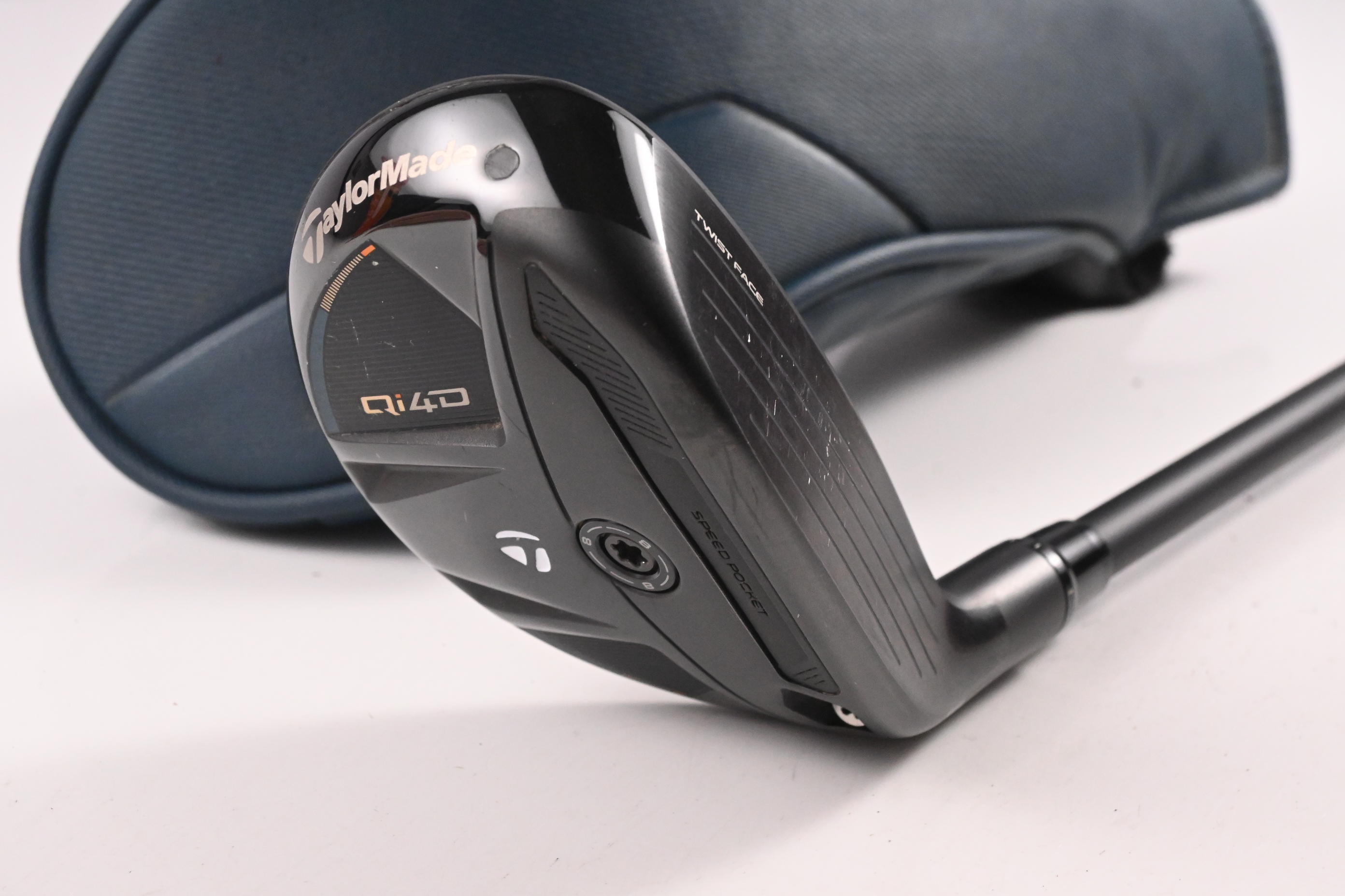 Taylormade Qi4D #4 Hybrid / 22 Degree / Regular Flex REAX KBS 65 Shaft