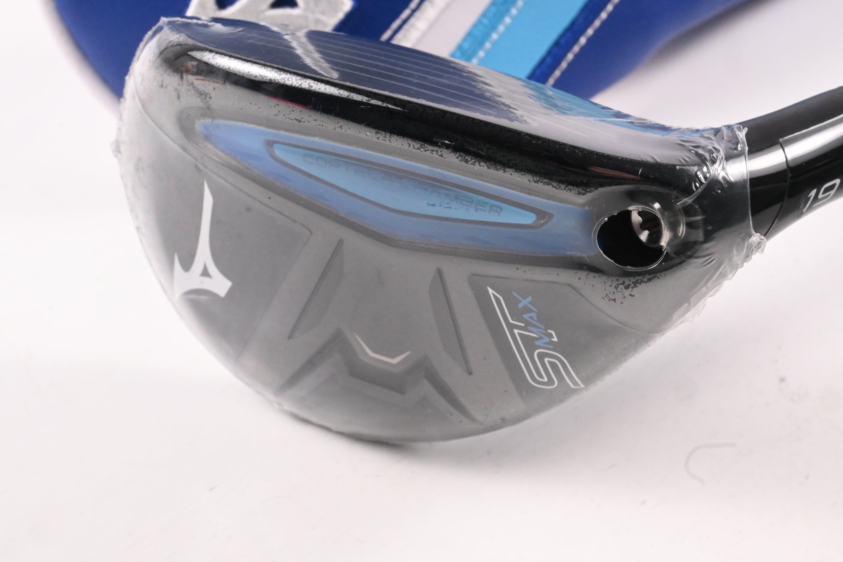 Mizuno ST-Max 230 #3 Hybrid / 19 Degree / Stiff Flex UST LIN-Q Blue 75 Shaft