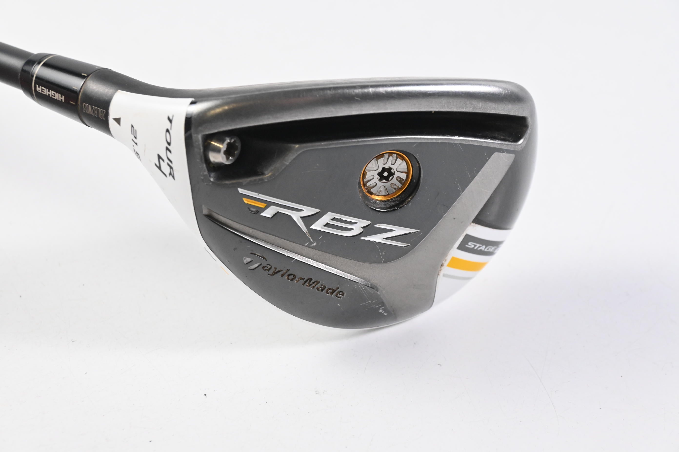 Left Hand Taylormade RBZ Stage 2 Tour #4 Hybrid / 21 Degree / Stiff Flex Shaft