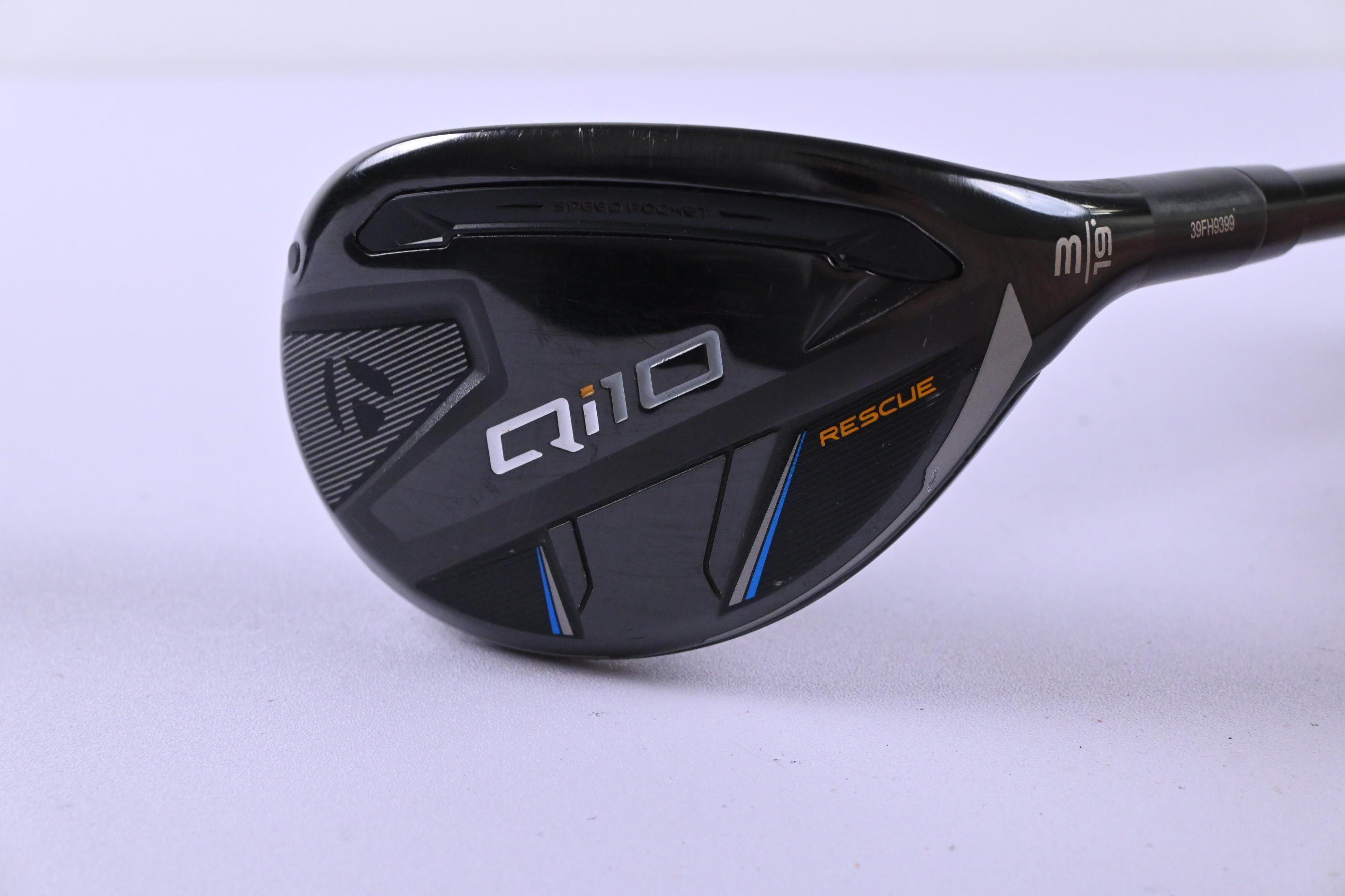 Taylormade Qi10 #3 Hybrid / 19 Degree / Stiff Flex Fujikura Ventus Blue TR Blue