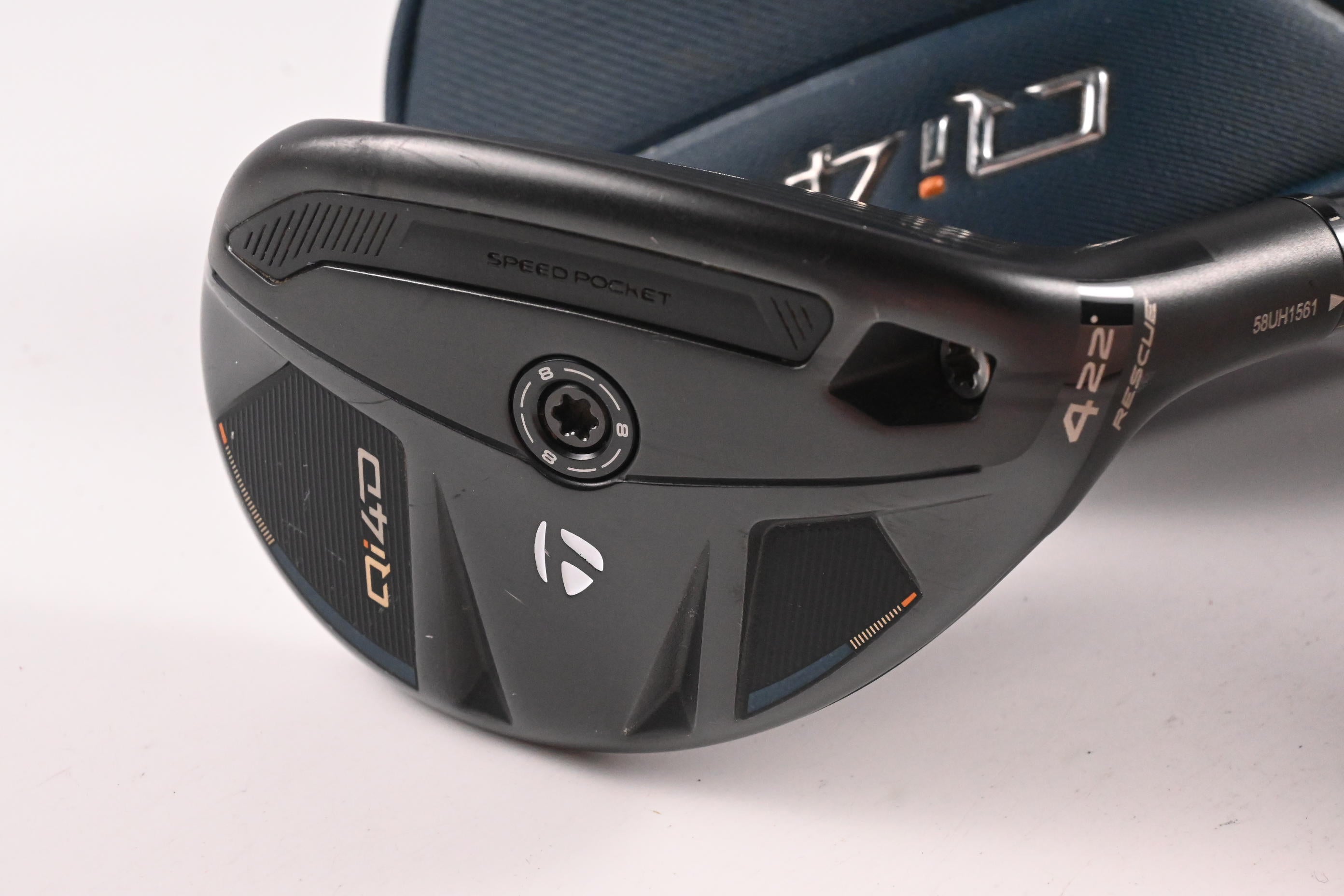 Taylormade Qi4D #4 Hybrid / 22 Degree / Regular Flex REAX KBS 65 Shaft